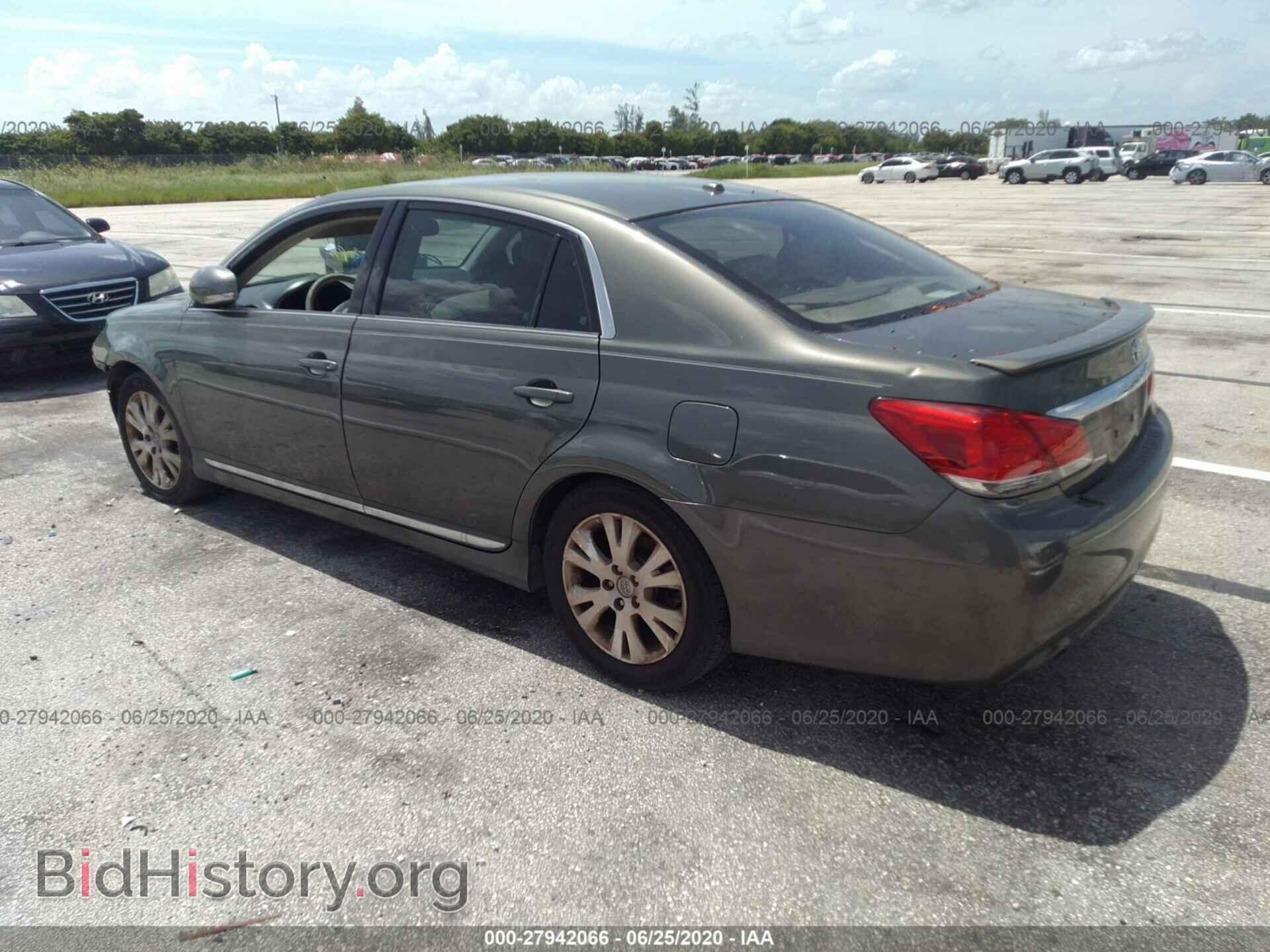 2012 TOYOTA AVALON - VIN: 4T1BK3DBXCU463529 - Фото 3