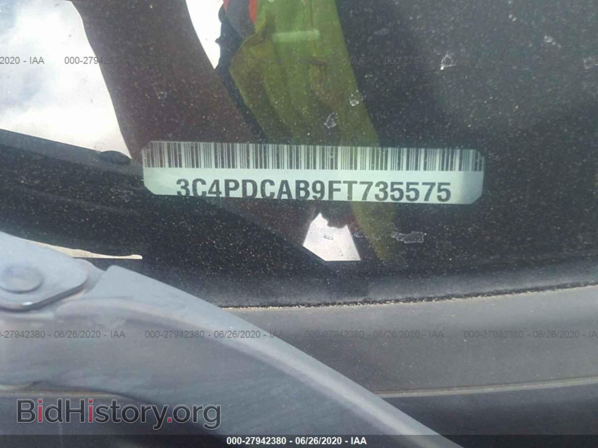 2015 DODGE JOURNEY - VIN: 3C4PDCAB9FT735575 - Photo 9