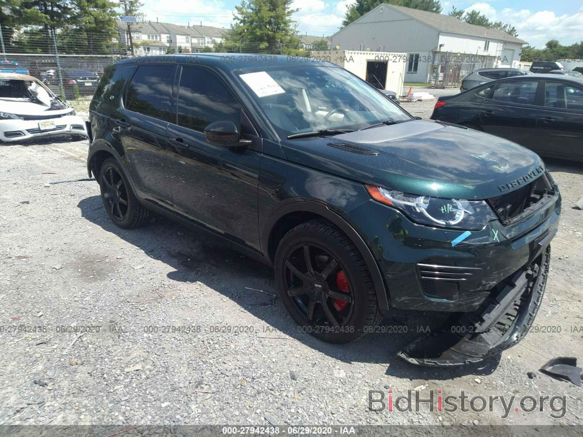 Photo SALCP2BG0GH602903 - LAND ROVER DISCOVERY SPORT 2016