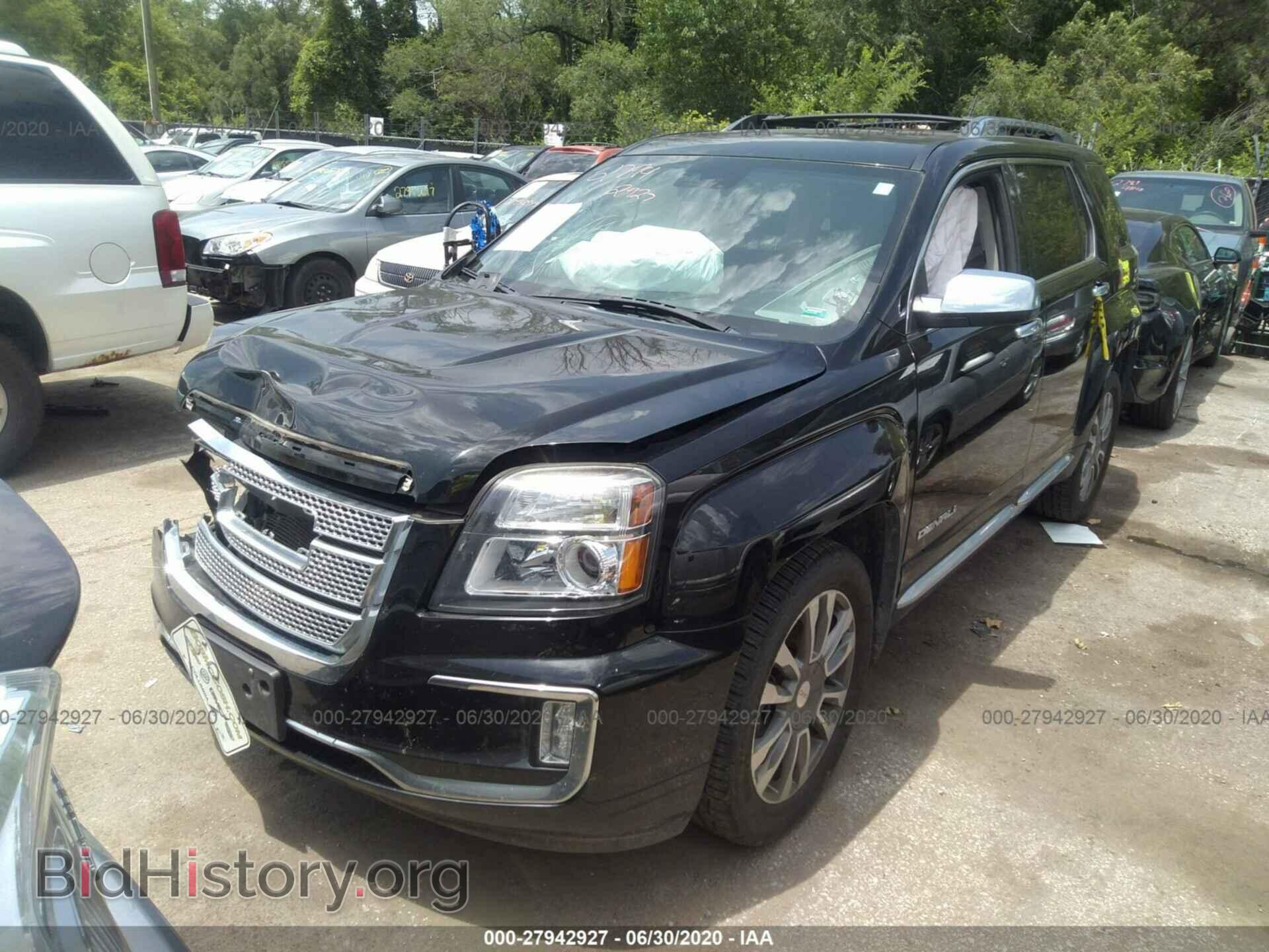 2016 GMC TERRAIN - VIN: 2GKFLRE33G6207156 - Фото 2