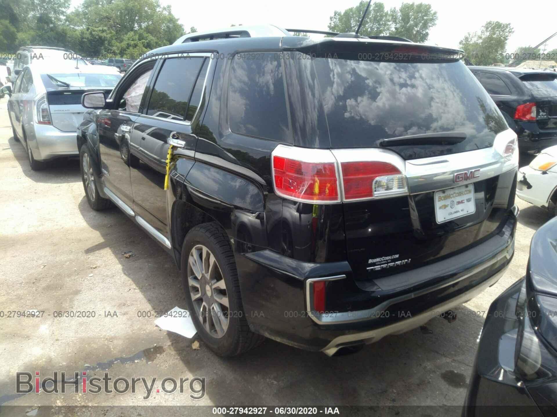 2016 GMC TERRAIN - VIN: 2GKFLRE33G6207156 - Фото 3