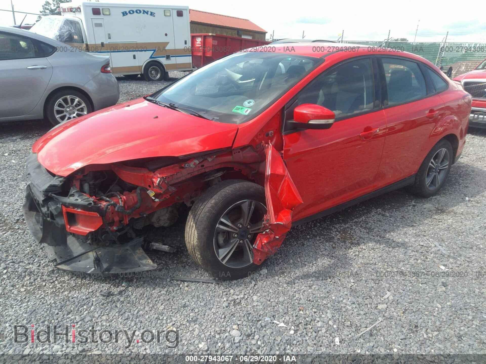2014 FORD FOCUS - VIN: 1FADP3F23EL107157 - Фото 2