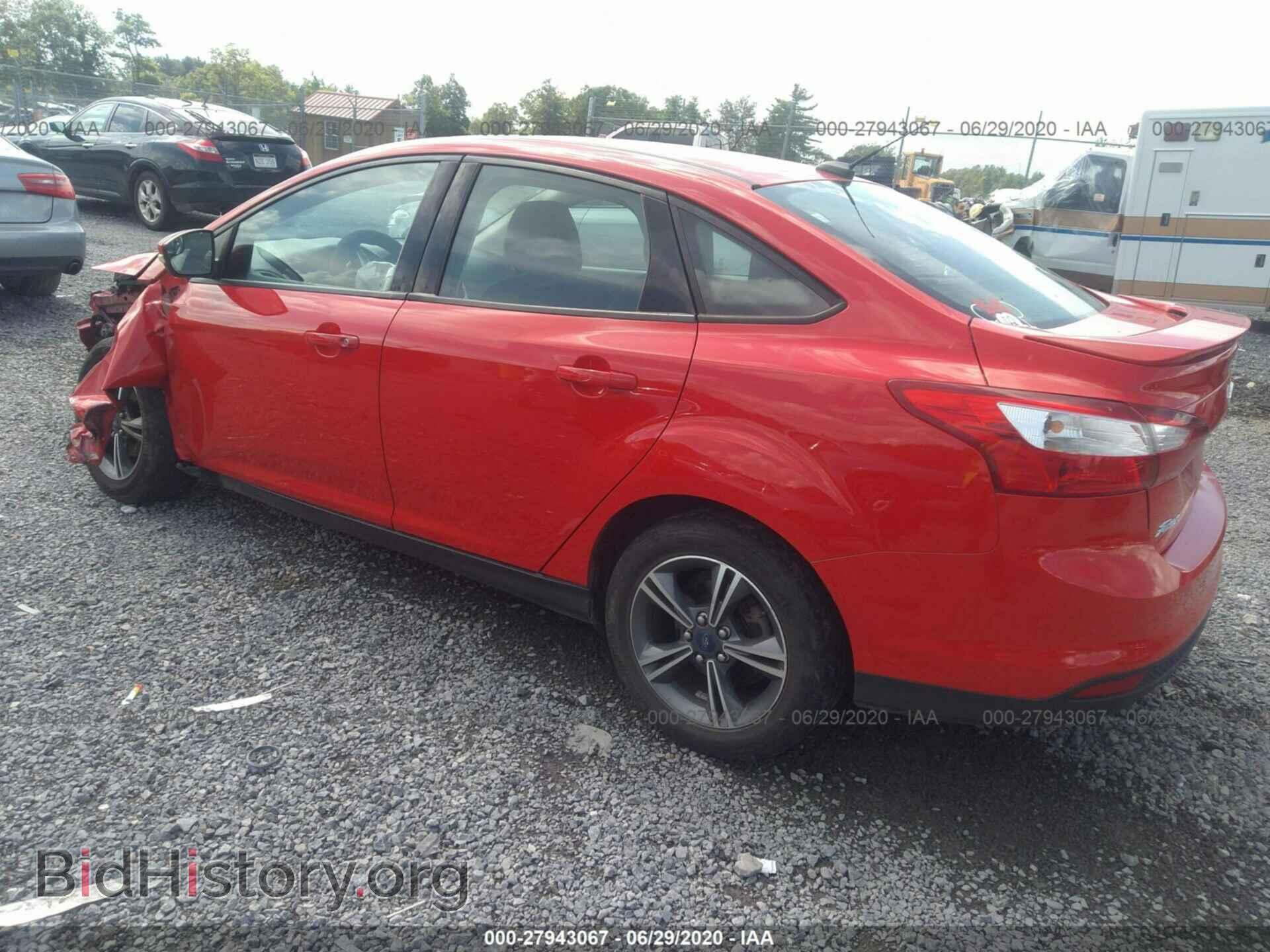 2014 FORD FOCUS - VIN: 1FADP3F23EL107157 - Фото 3