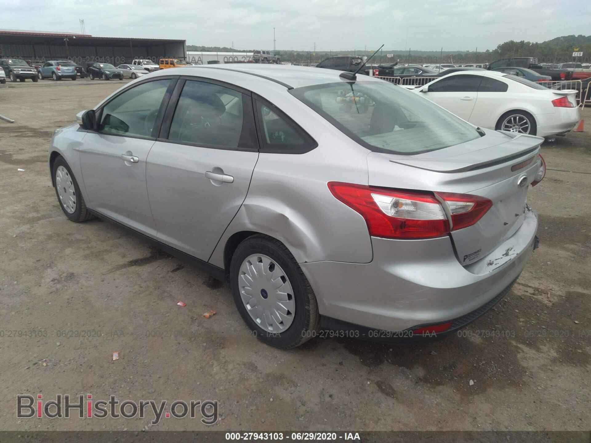 2014 FORD FOCUS - VIN: 1FADP3F28EL351421 - Фото 3