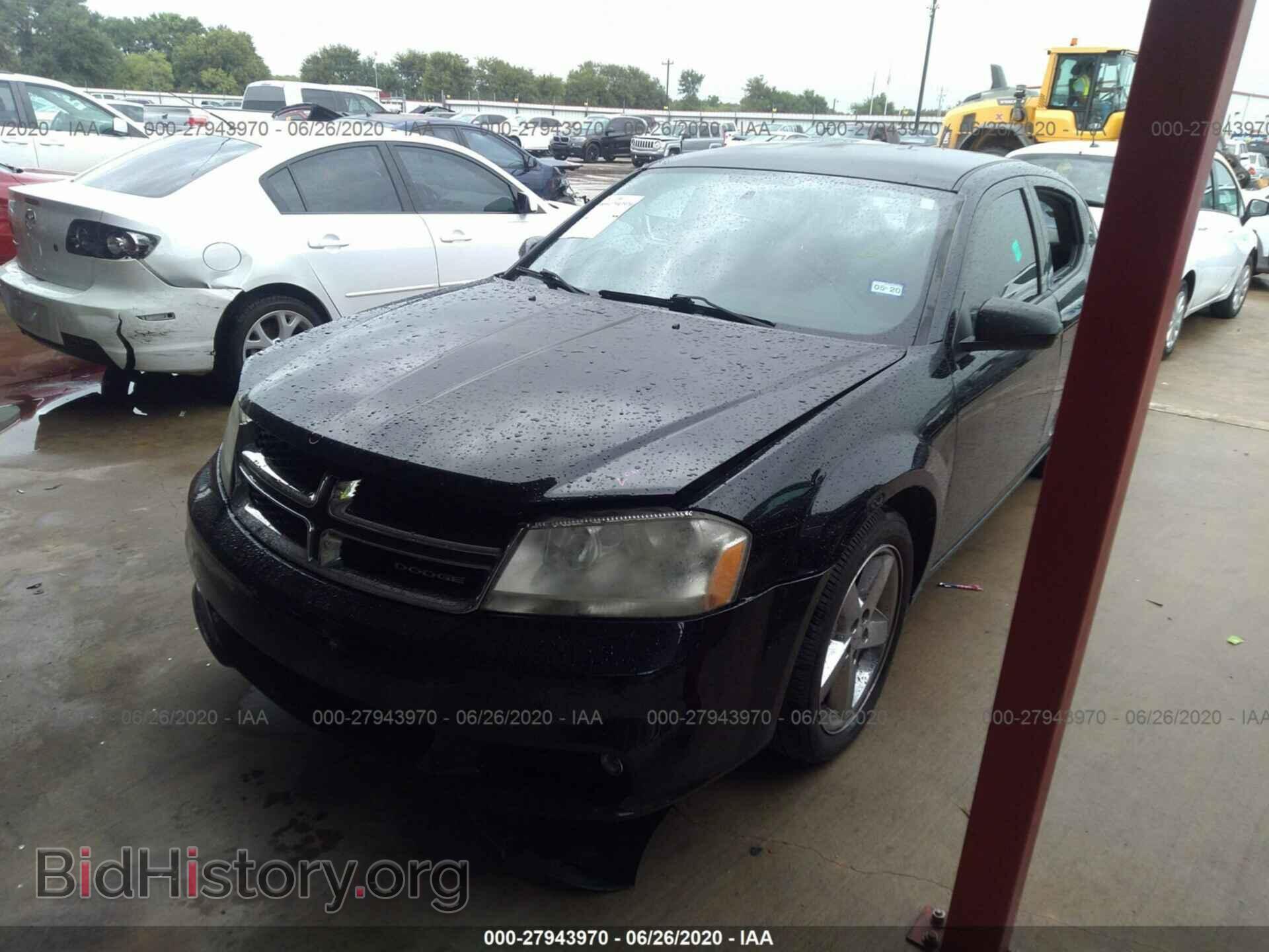 2011 DODGE AVENGER - VIN: 1B3BD2FG4BN544084 - Фото 2