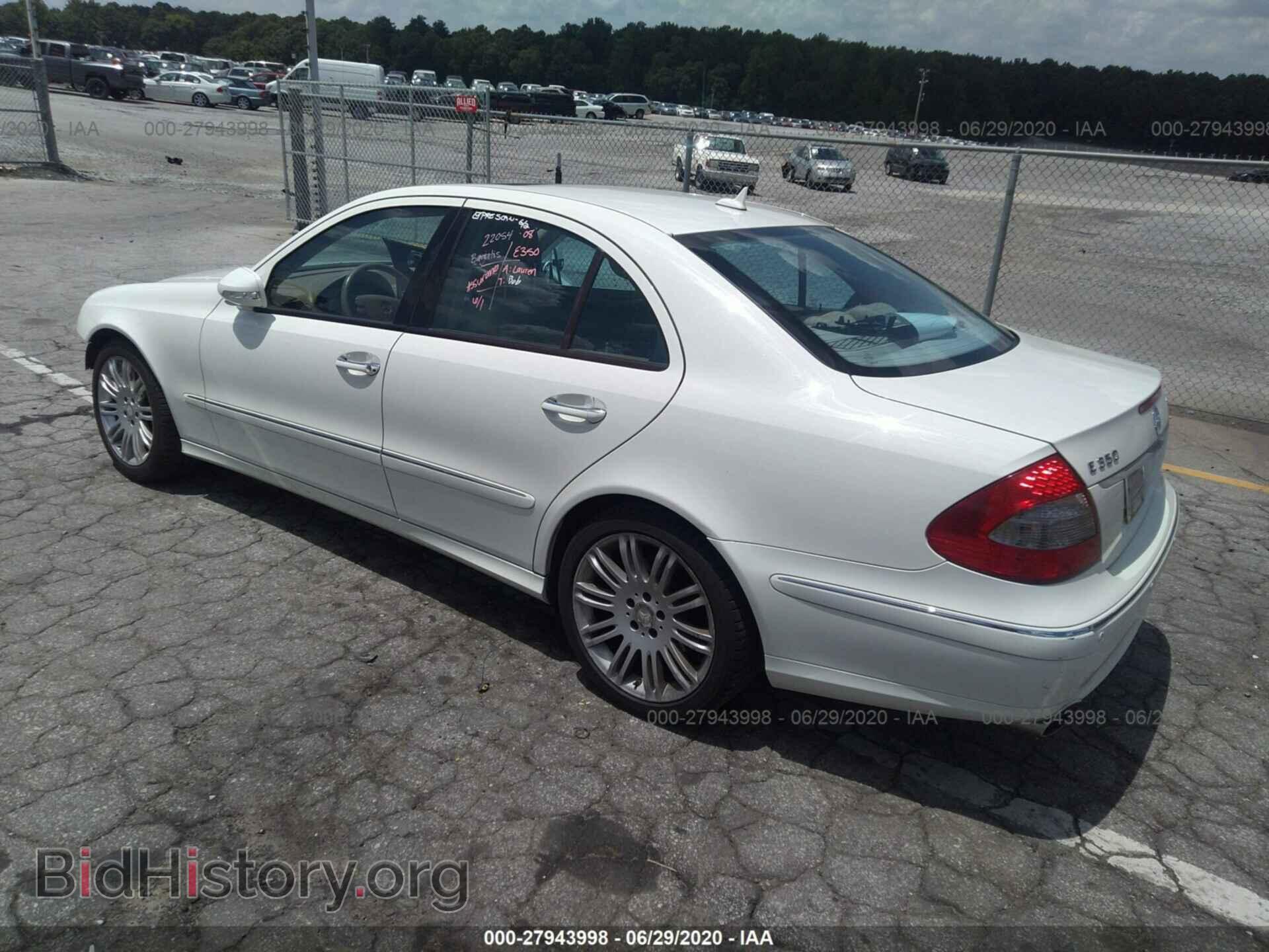 2008 MERCEDES-BENZ E-CLASS - VIN: WDBUF87X58B190801 - Фото 3