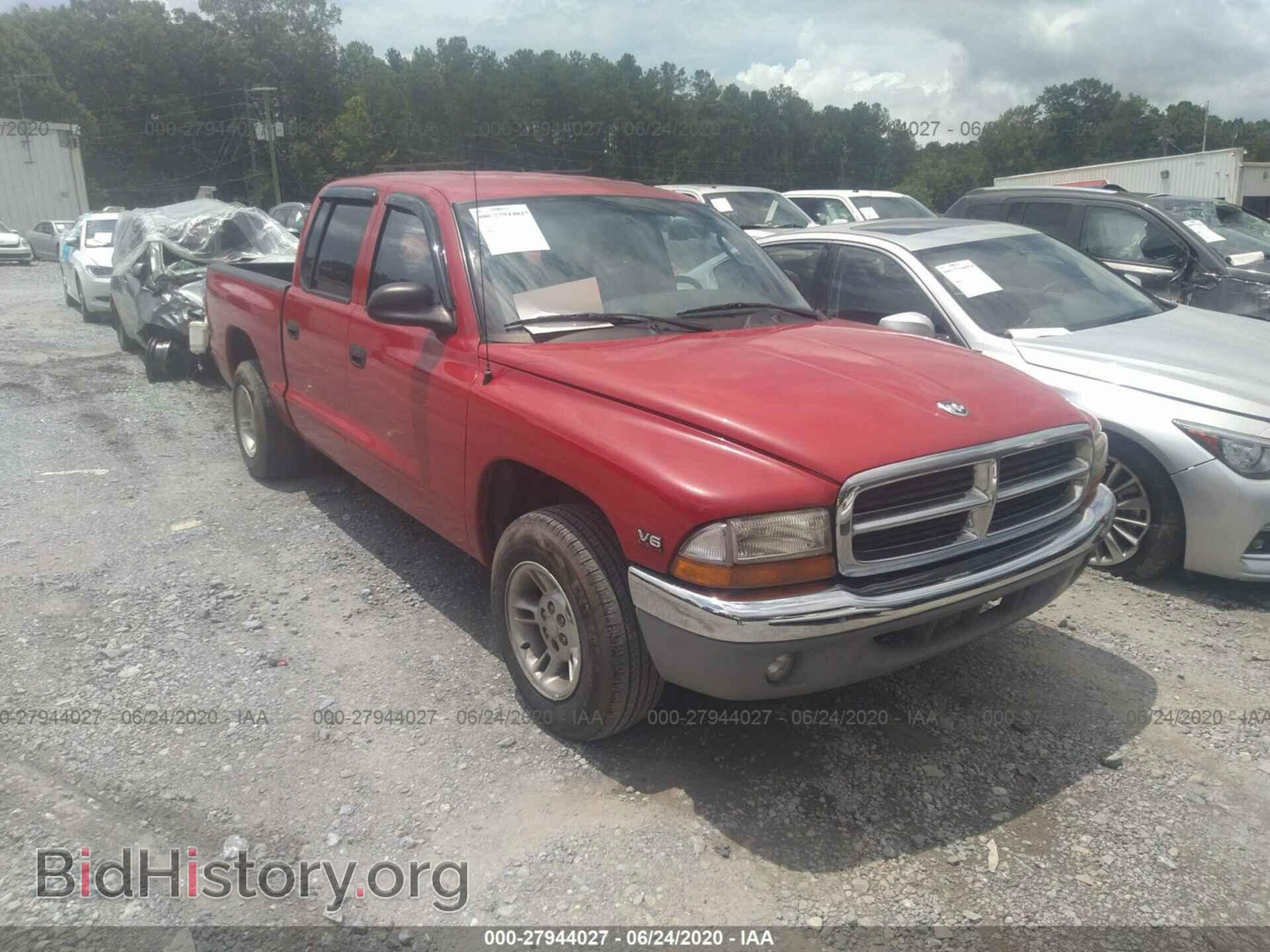 Photo 1B7GL2AX0YS681306 - DODGE DAKOTA 2000