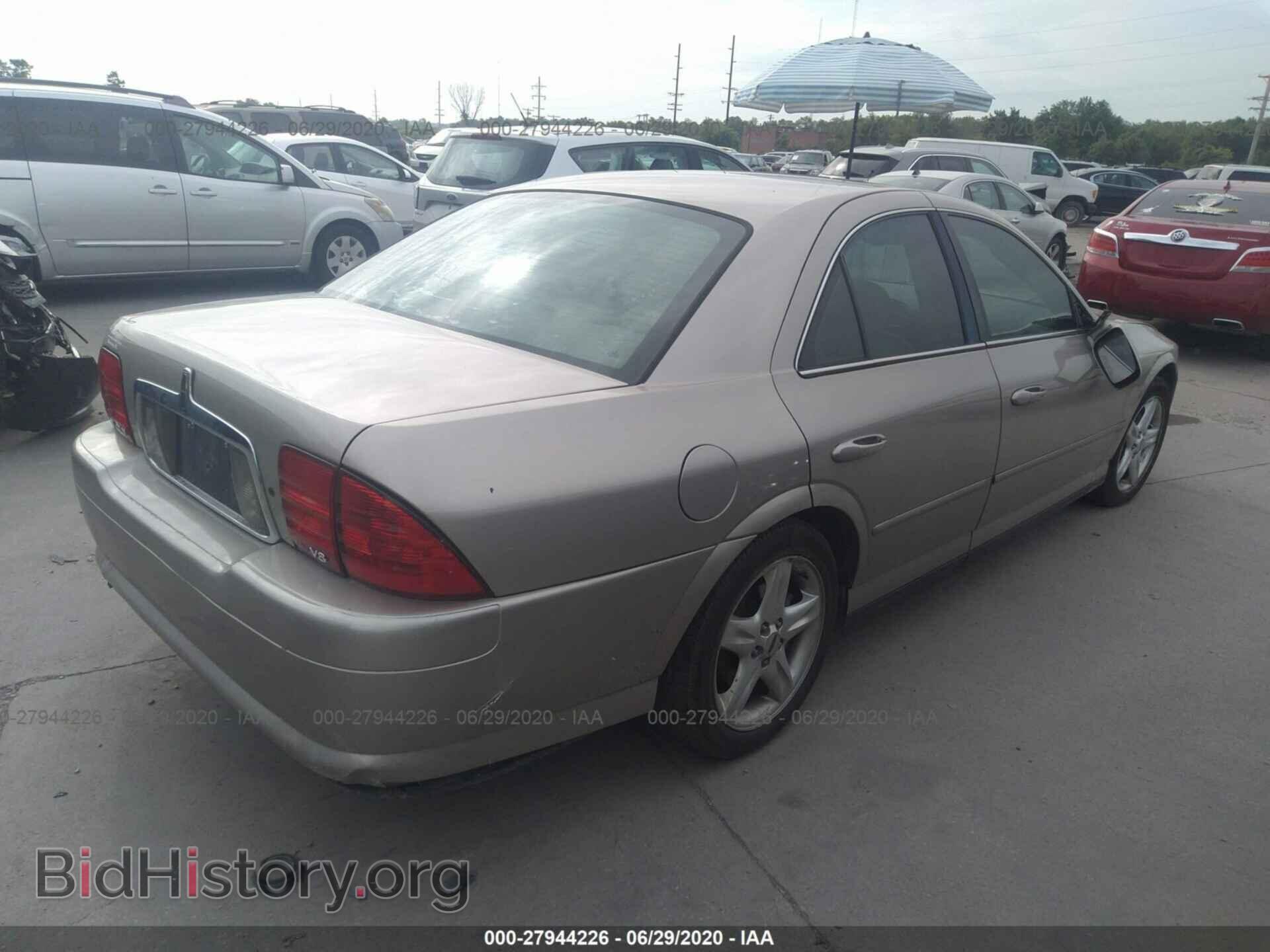 2002 LINCOLN LS - VIN: 1LNHM87AX2Y679232 - Фото 4