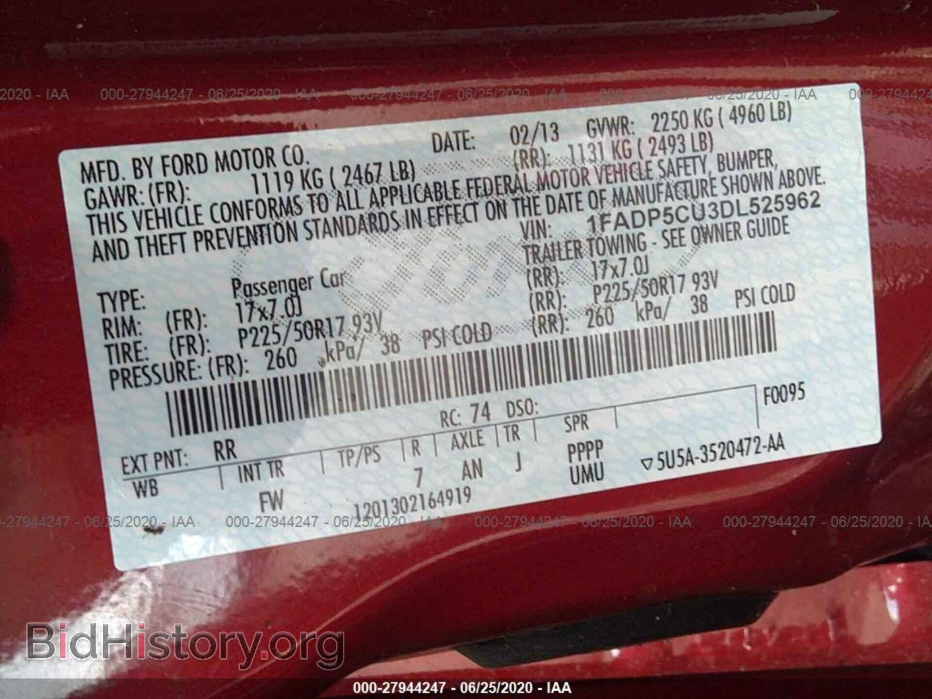 2013 FORD C-MAX ENERGI - VIN: 1FADP5CU3DL525962 - Фото 9