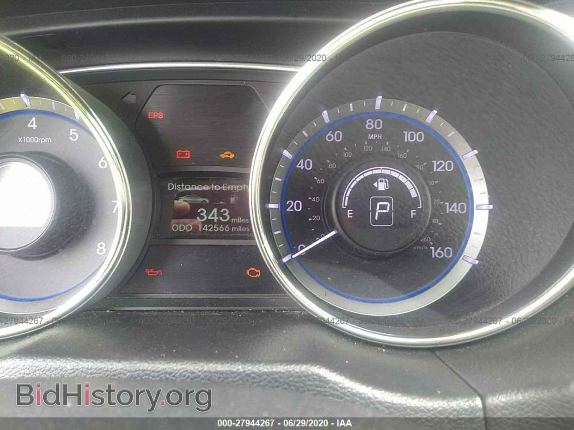 2012 HYUNDAI SONATA - VIN: 5NPEC4AC0CH331262 - Фото 7