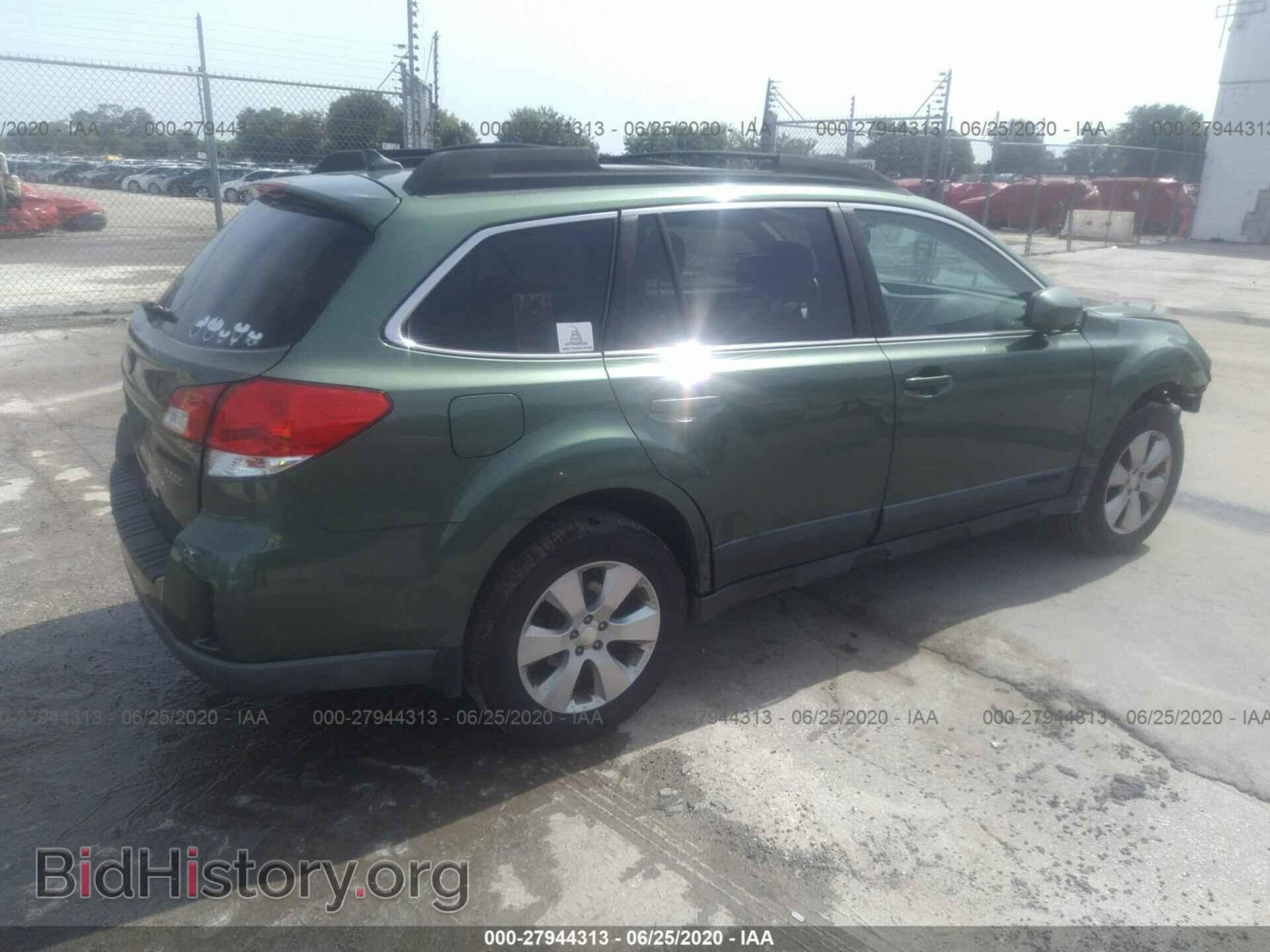 2011 SUBARU OUTBACK - VIN: 4S4BRBKC0B3347388 - Фото 4