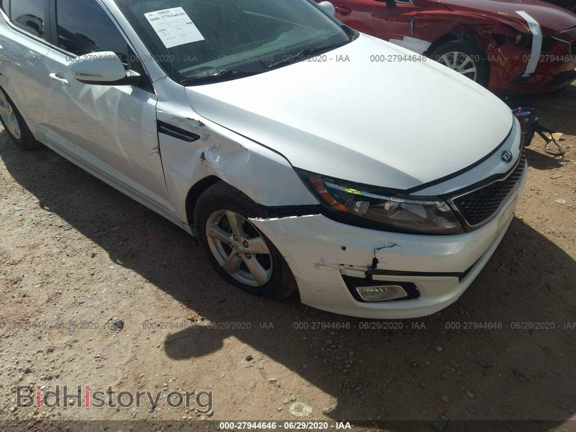 2015 KIA OPTIMA - VIN: KNAGM4A78F5649687 - Фото 6