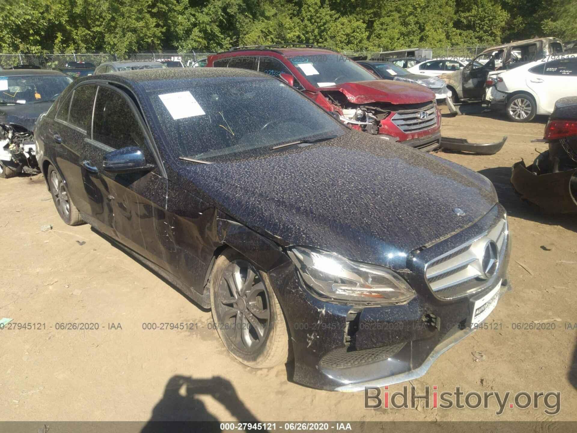 Photo WDDHF8JB1EA895165 - MERCEDES-BENZ E-CLASS 2014