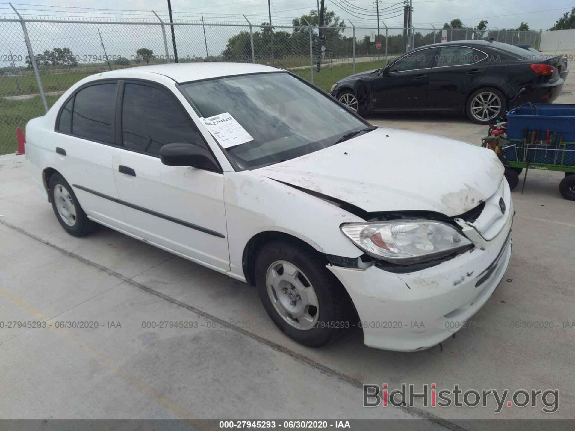 Photo 2HGES16365H583704 - HONDA CIVIC SDN 2005