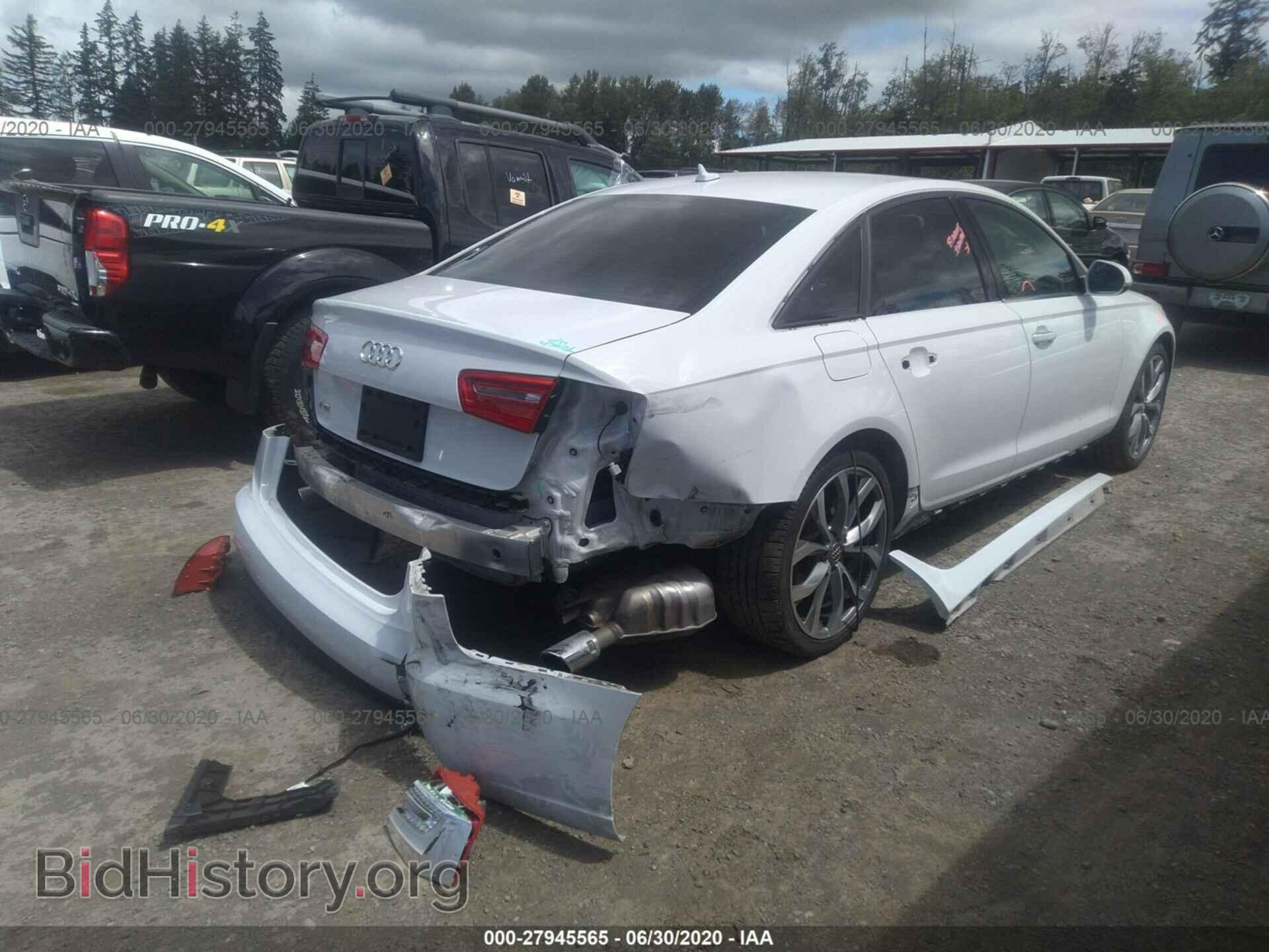 2013 AUDI A6 - VIN: WAUDFAFC6DN132032 - Фото 4