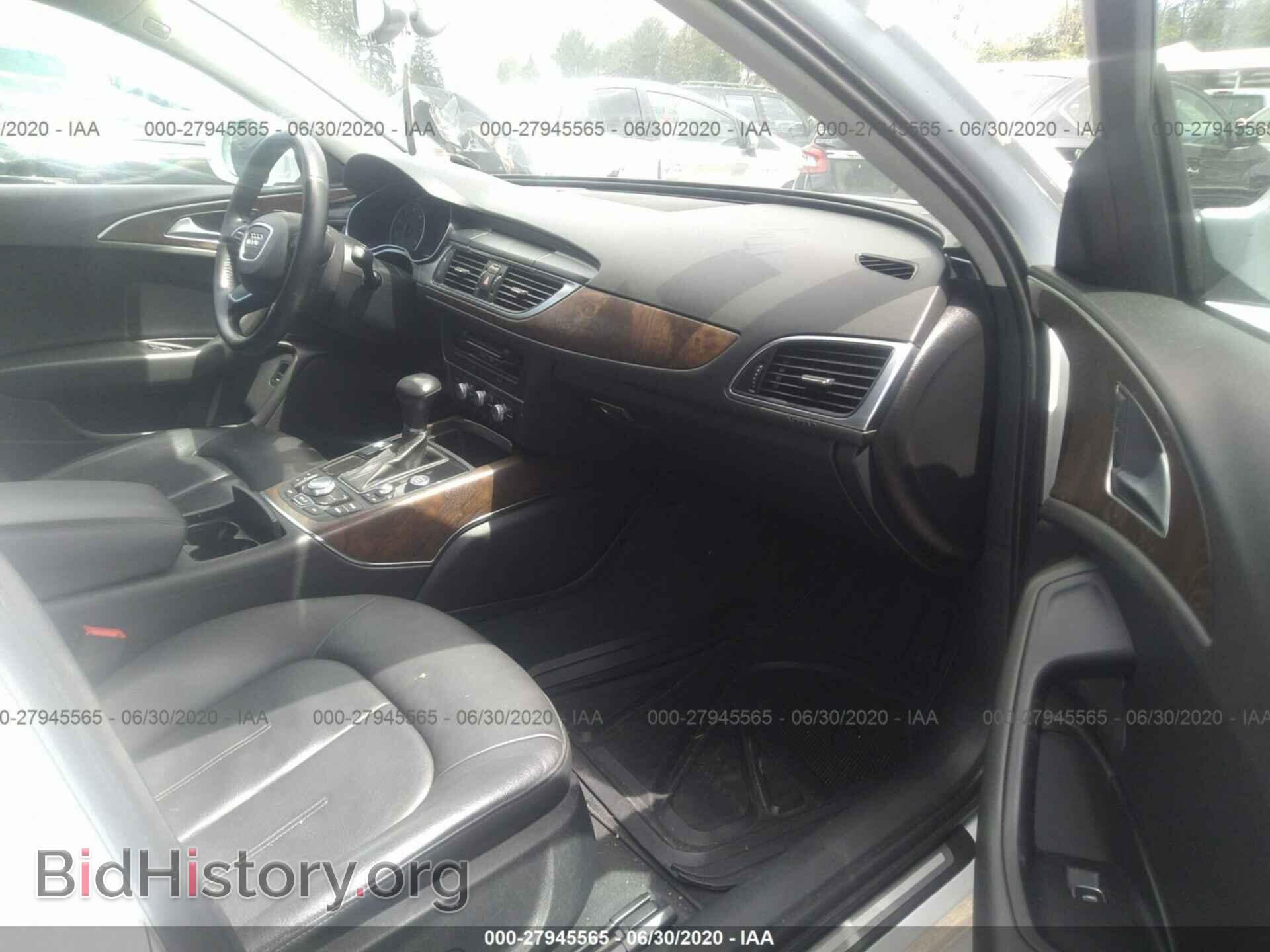 2013 AUDI A6 - VIN: WAUDFAFC6DN132032 - Фото 5