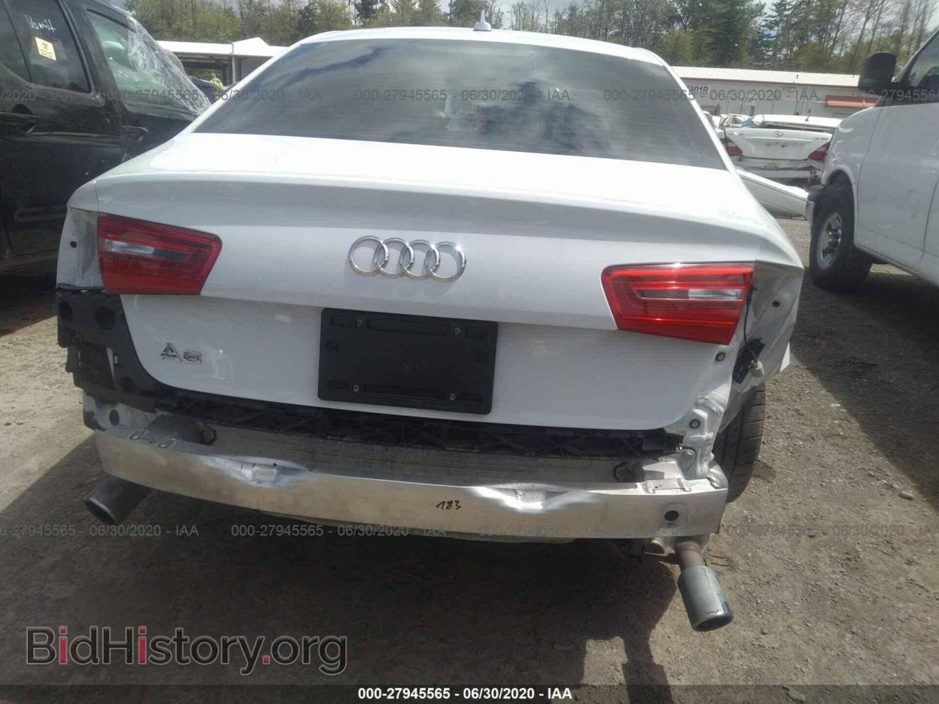 2013 AUDI A6 - VIN: WAUDFAFC6DN132032 - Фото 6