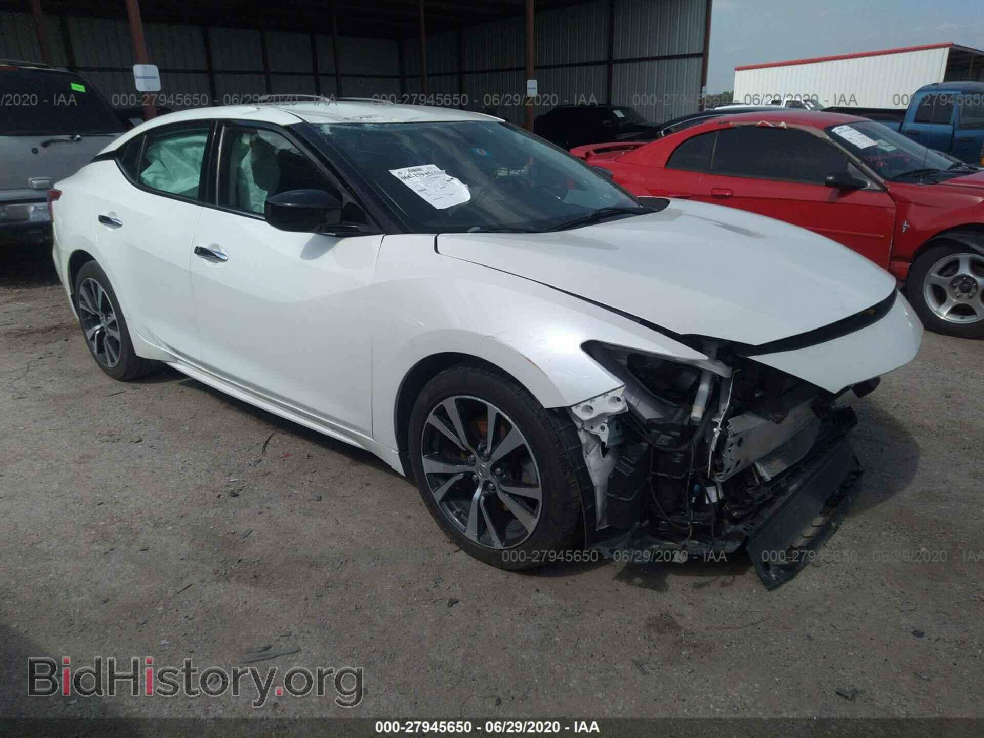 Фотография 1N4AA6AP1GC904129 - NISSAN MAXIMA 2016