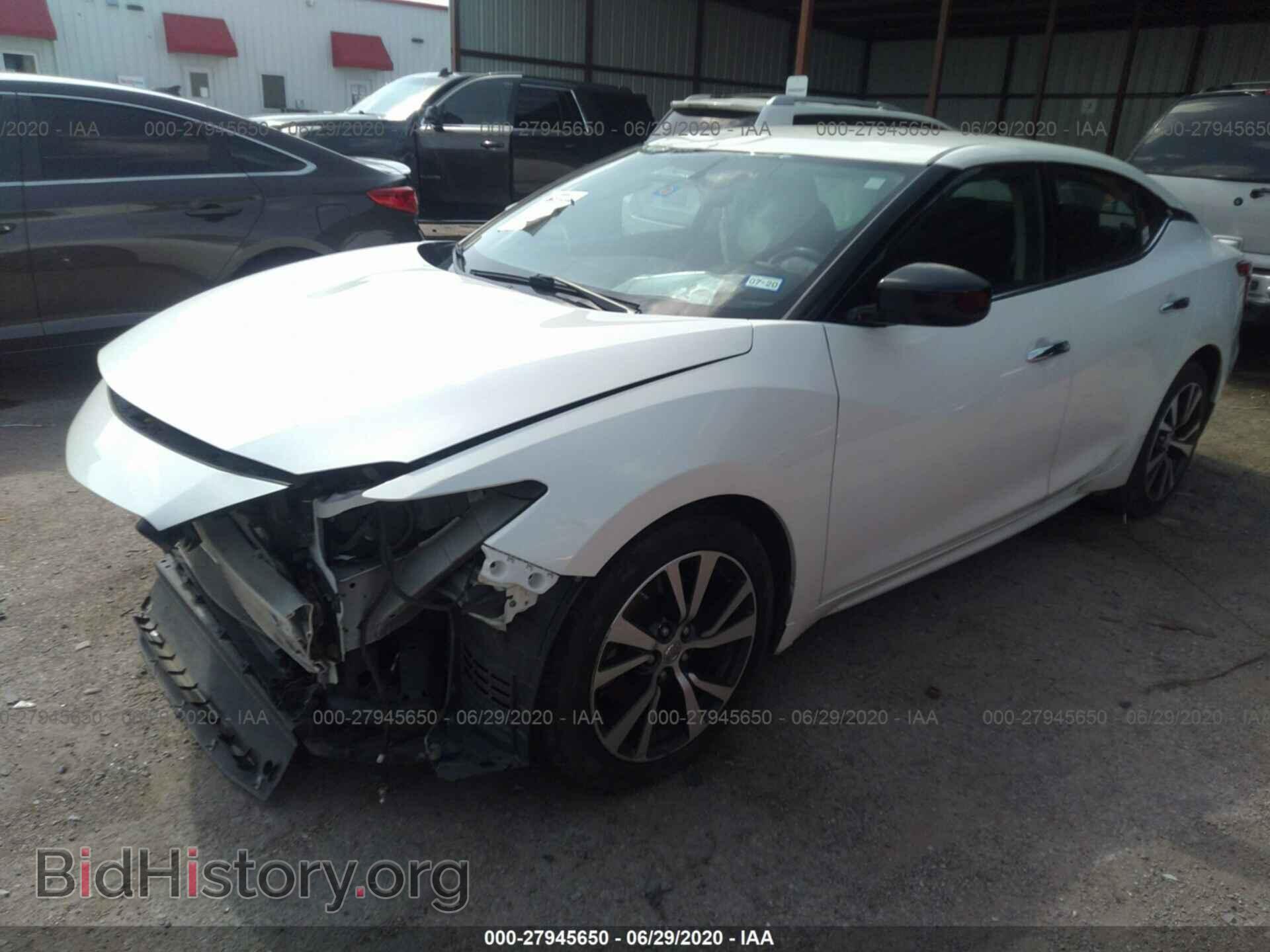 2016 NISSAN MAXIMA - VIN: 1N4AA6AP1GC904129 - Фото 2