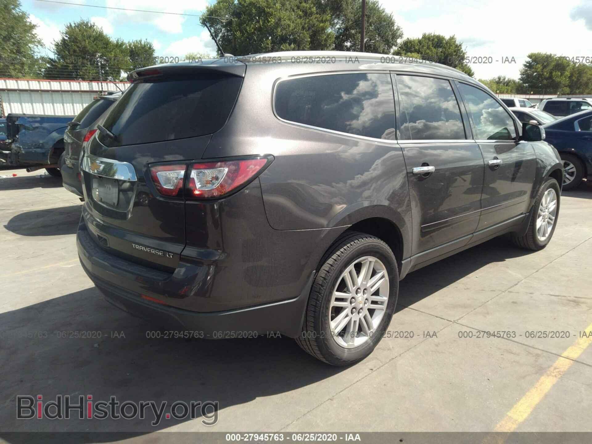 2014 CHEVROLET TRAVERSE - VIN: 1GNKRGKD8EJ326239 - Фото 4