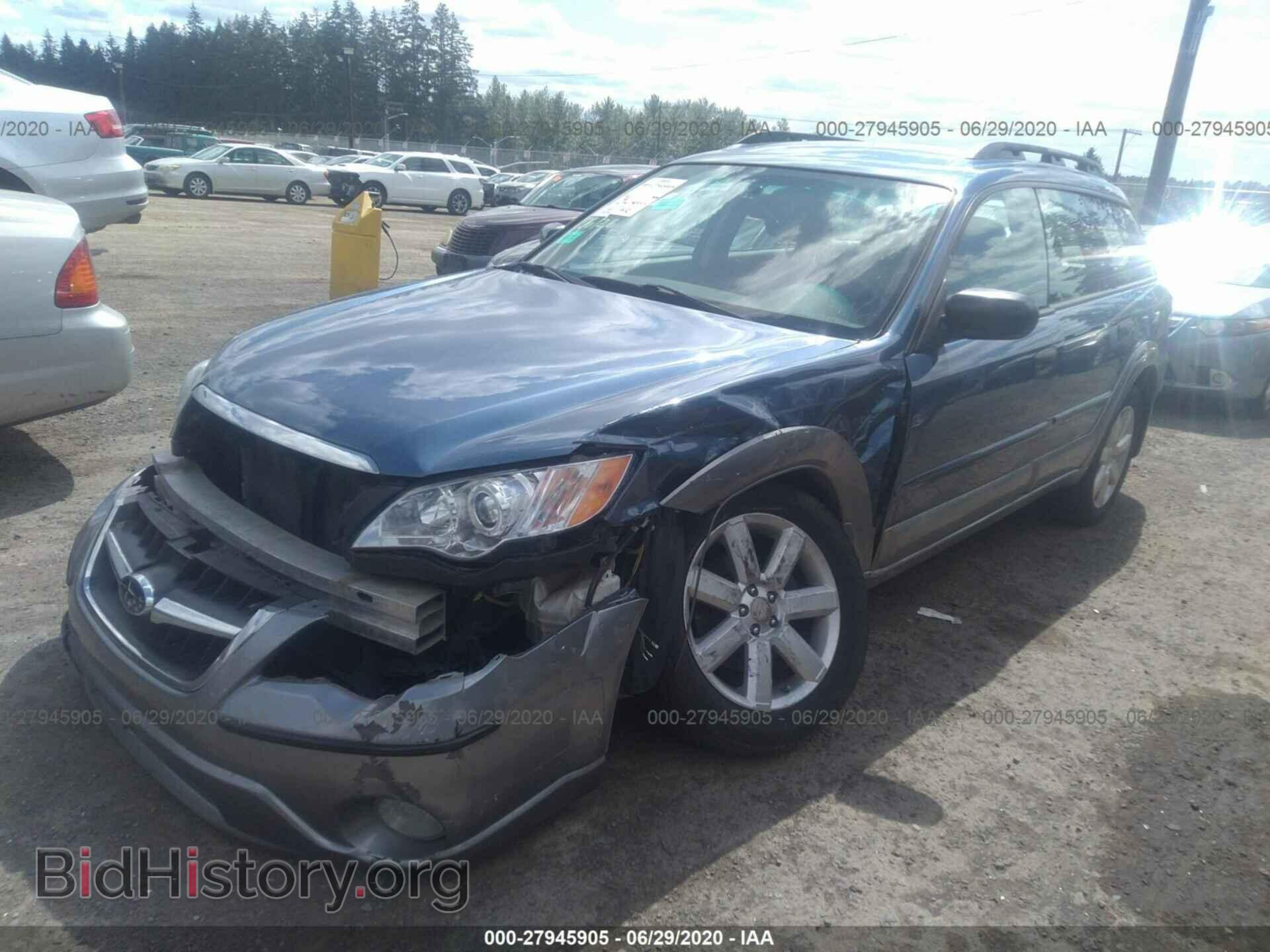 2008 SUBARU OUTBACK - VIN: 4S4BP61C987322604 - Фото 2