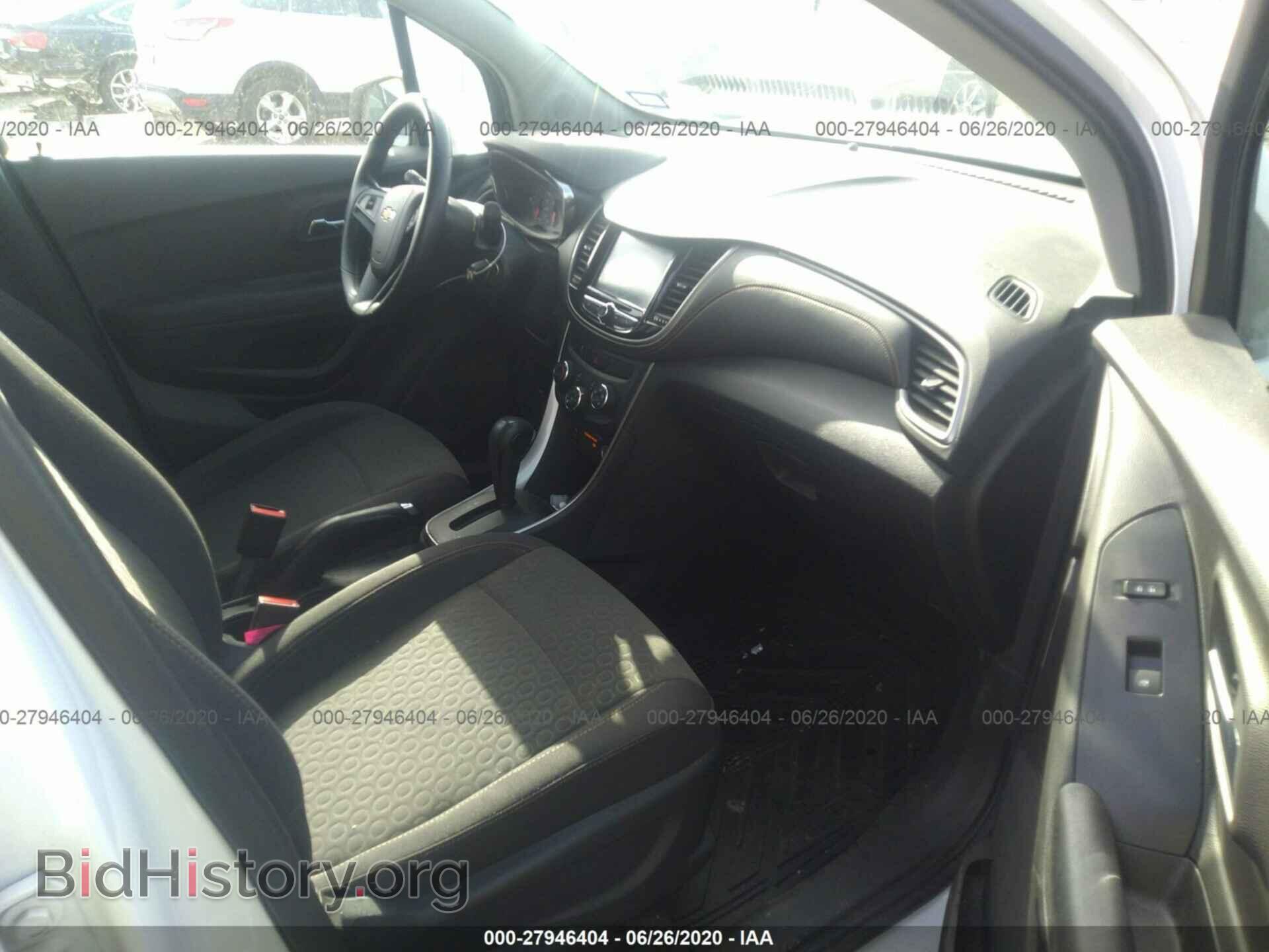 2017 CHEVROLET TRAX - VIN: 3GNCJNSB6HL271219 - Фото 5