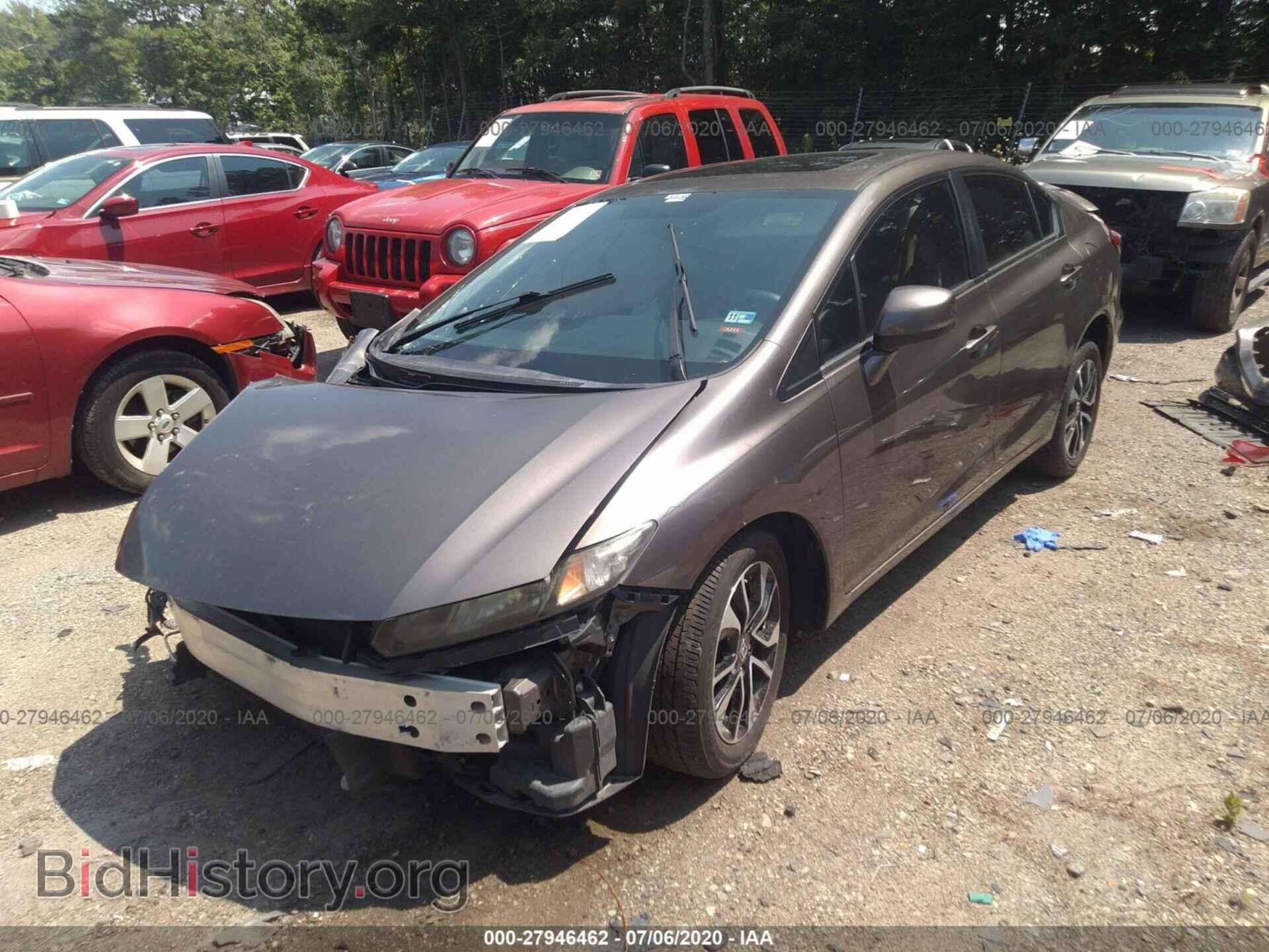 2013 HONDA CIVIC - VIN: 2HGFB2F85DH501871 - Photo 2