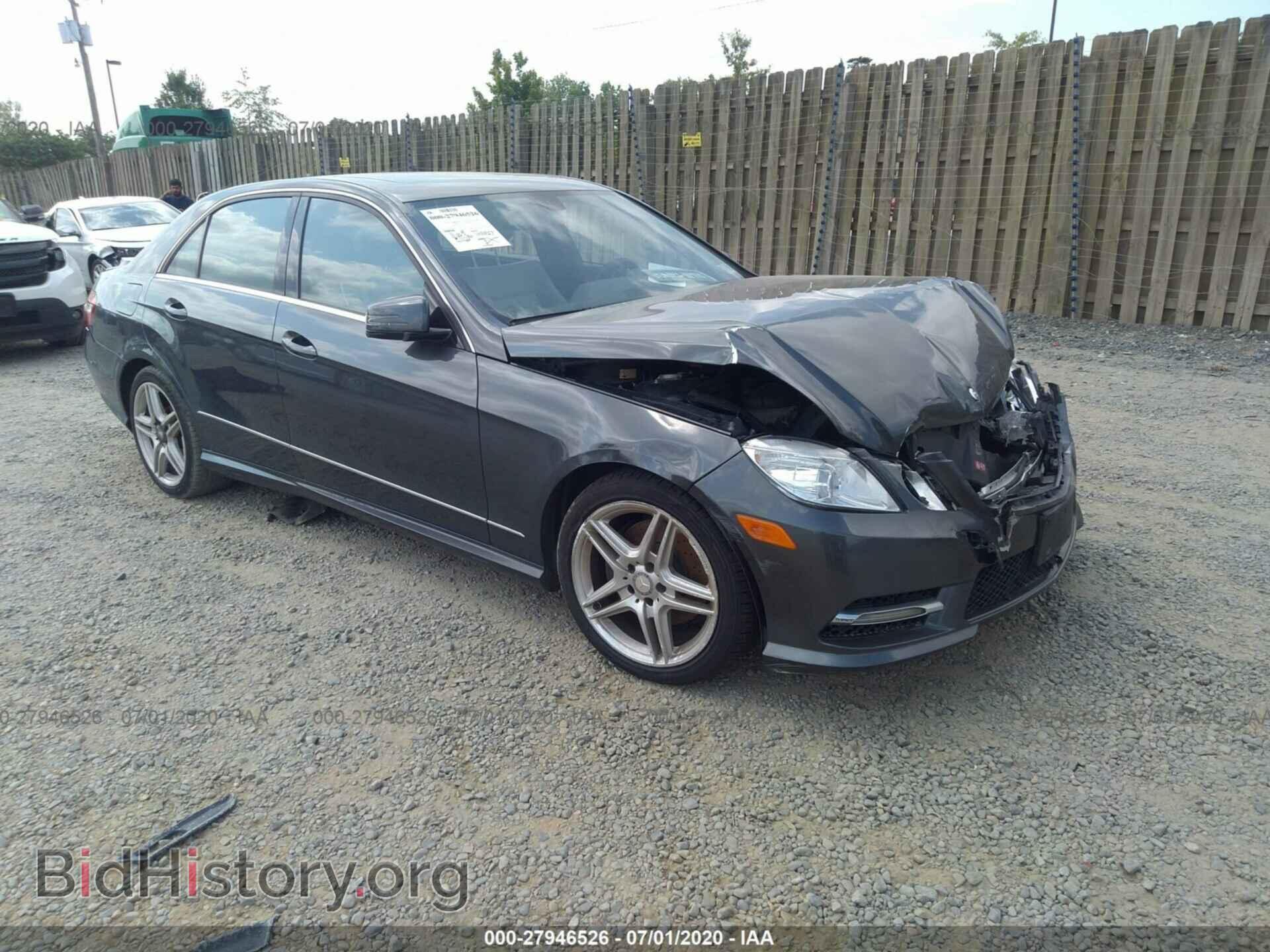 Фотография WDDHF8JB4DA736476 - MERCEDES-BENZ E-CLASS 2013