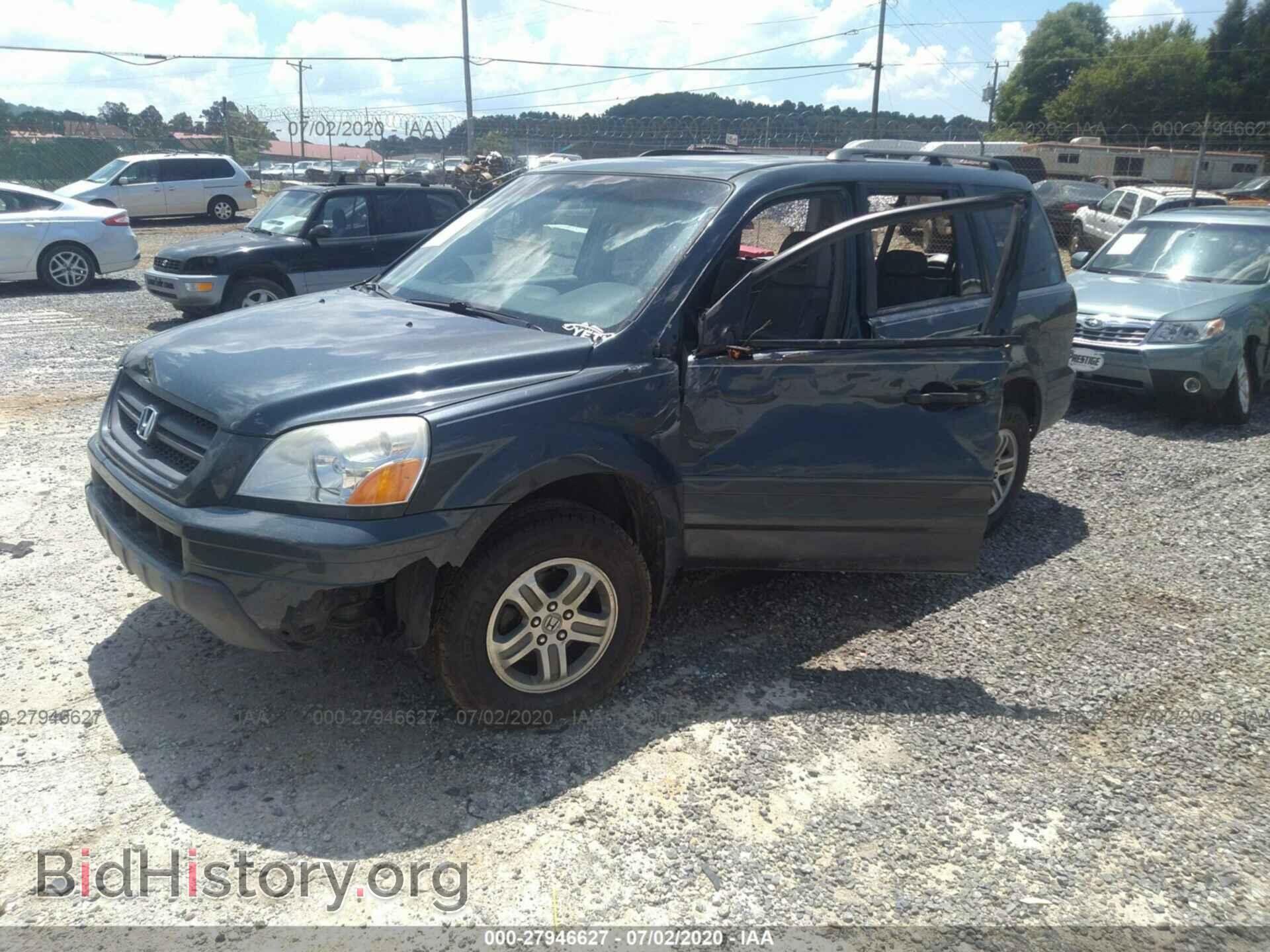 2005 HONDA PILOT - VIN: 5FNYF18685B013085 - Фото 2