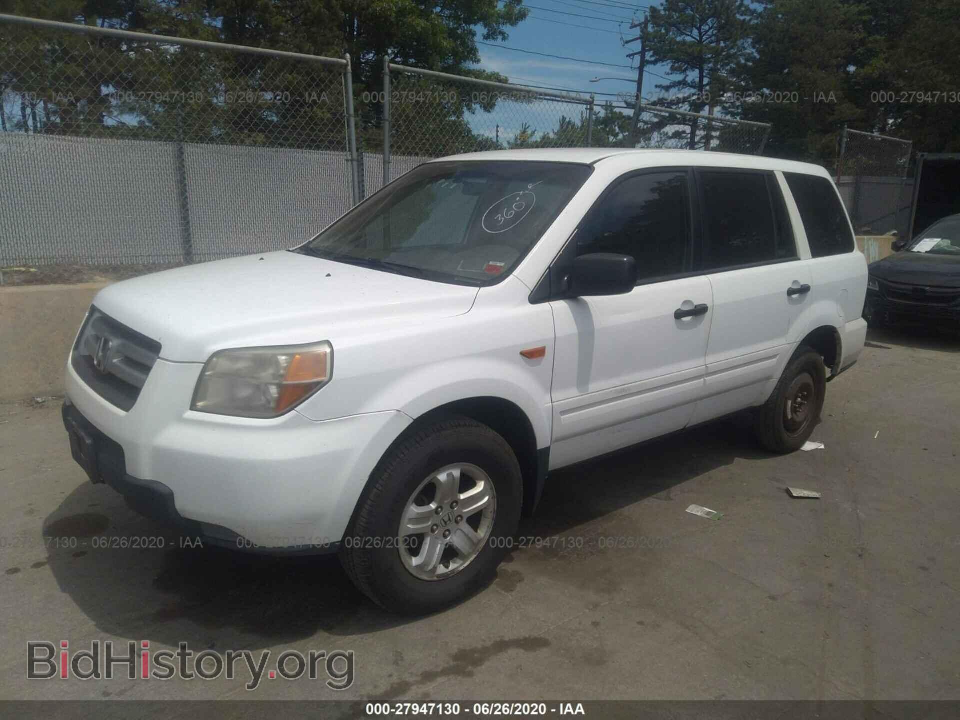 2007 HONDA PILOT - VIN: 5FNYF18147B028397 - Photo 2