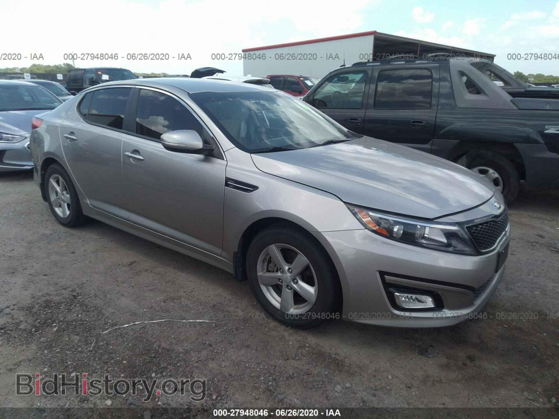 Фотография KNAGM4A76F5536630 - KIA OPTIMA 2015