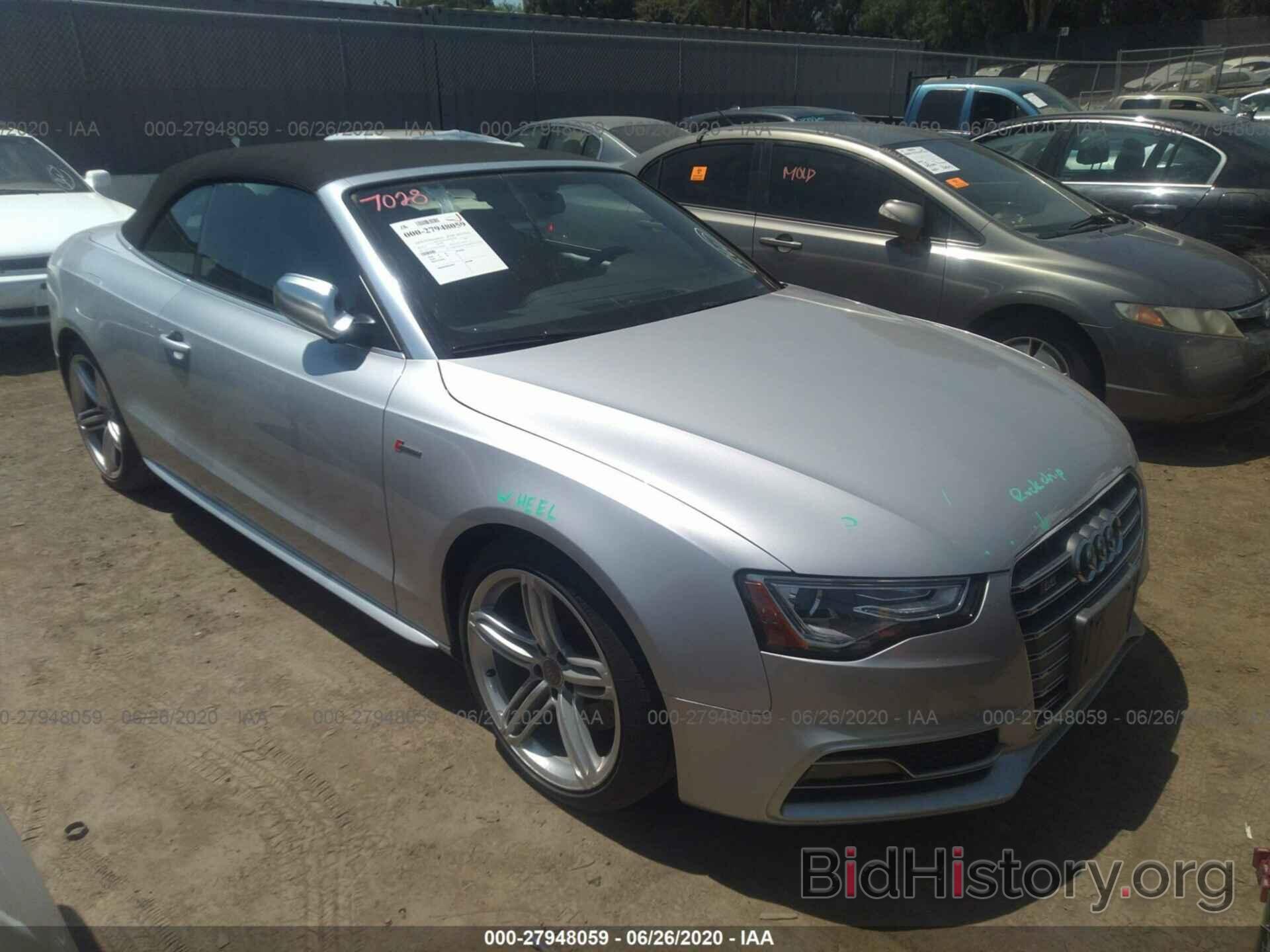 Photo WAUCGAFH1EN000642 - AUDI S5 2014