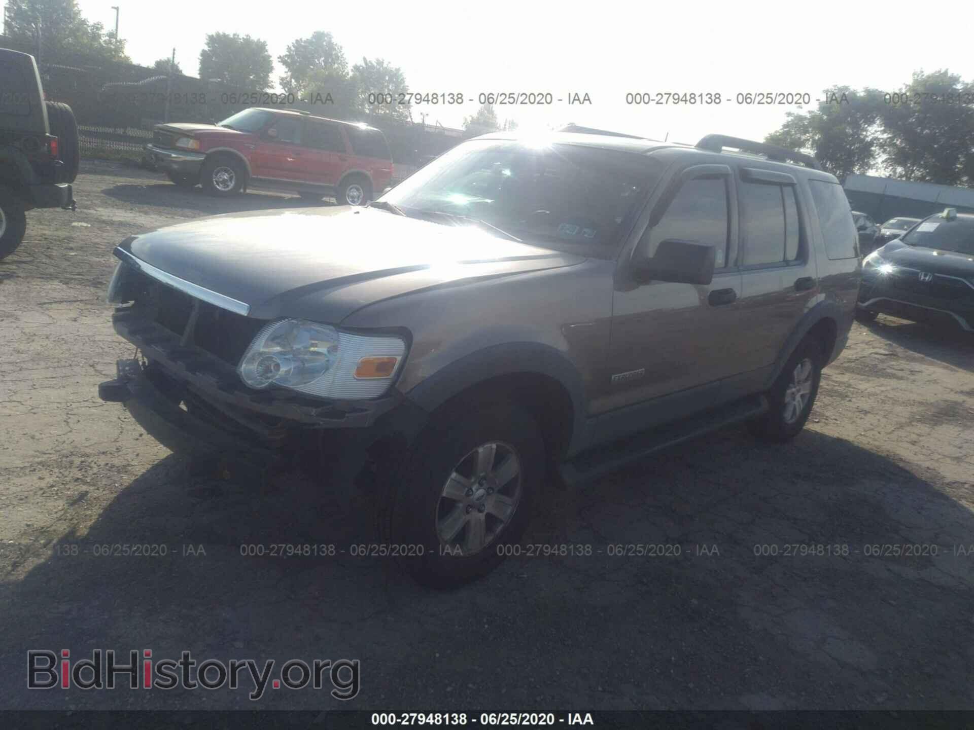 2006 FORD EXPLORER - VIN: 1FMEU73E76UB02709 - Фото 2