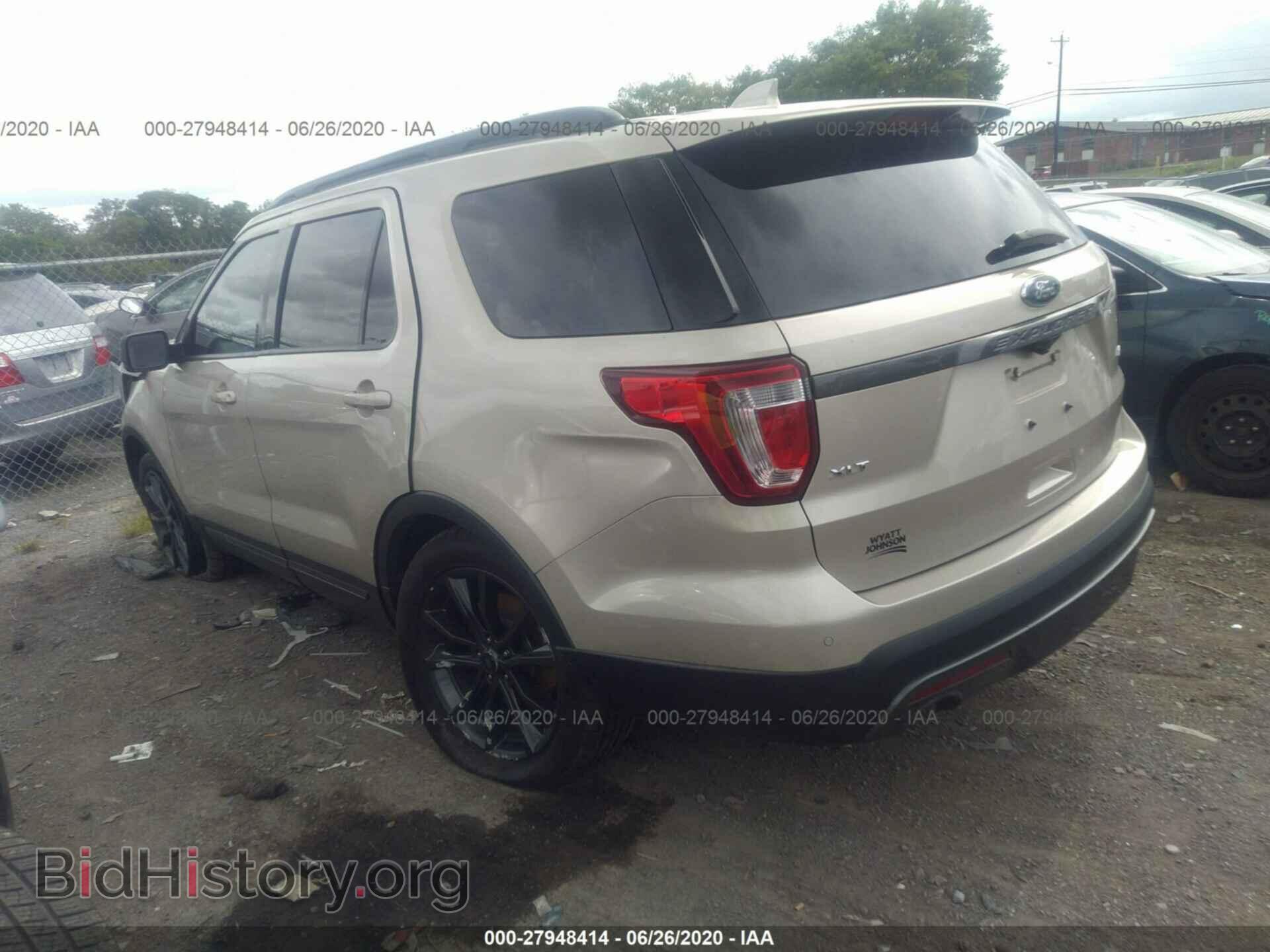 2017 FORD EXPLORER - VIN: 1FM5K8D81HGD35281 - Фото 3
