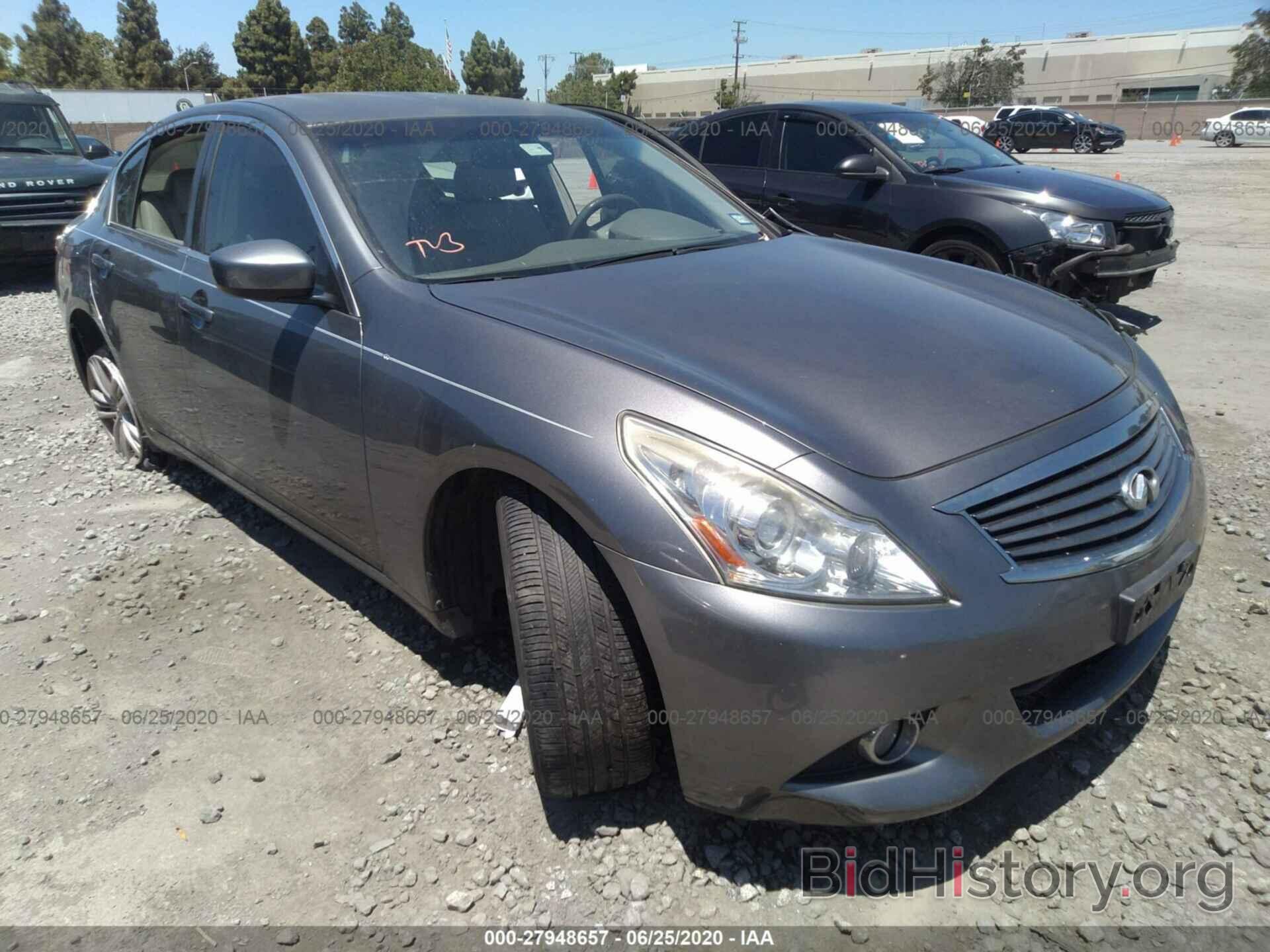 Photo JN1DV6AP9BM600449 - INFINITI G25 SEDAN 2011