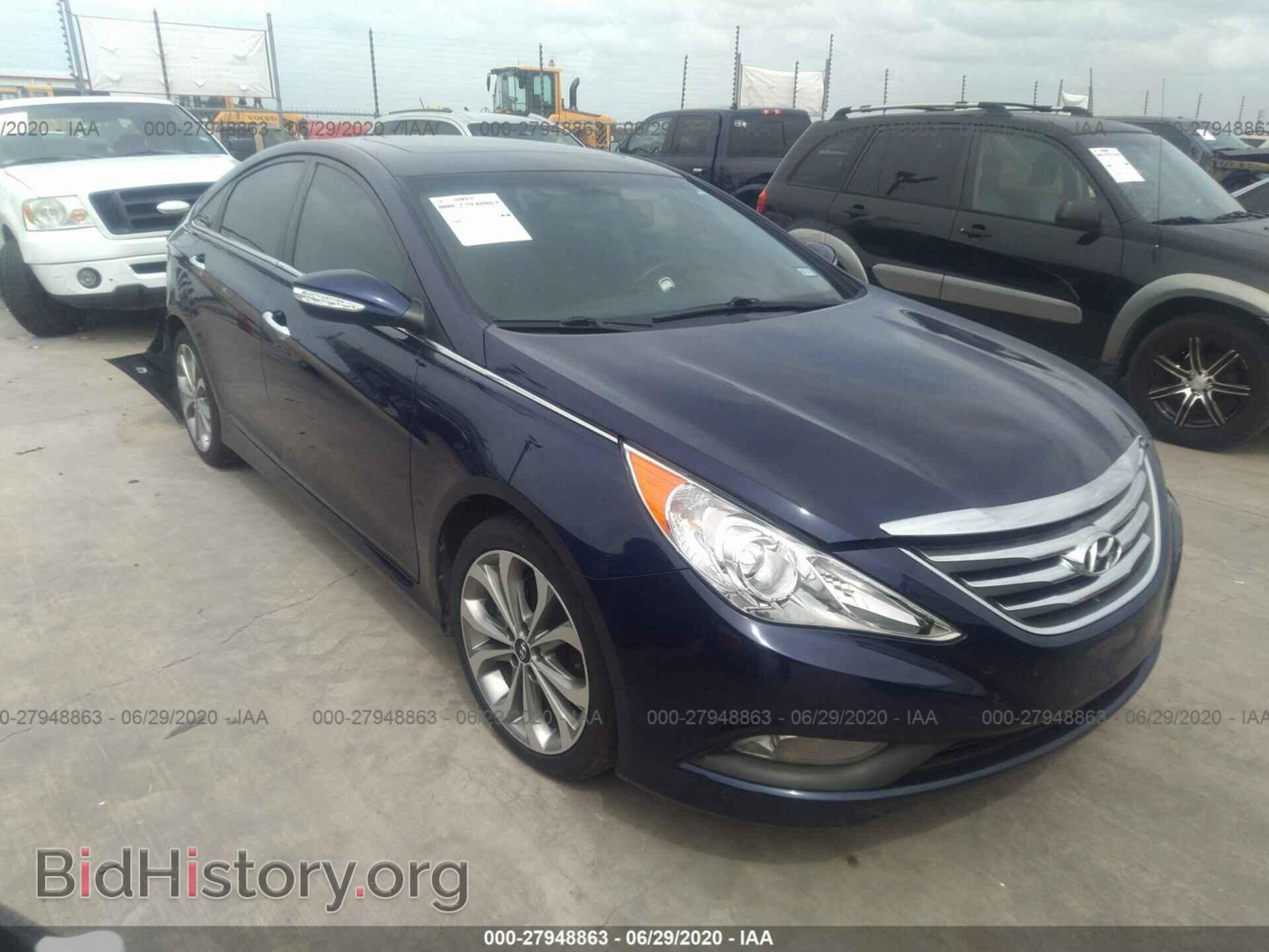 Фотография 5NPEC4AB5EH848163 - HYUNDAI SONATA 2014