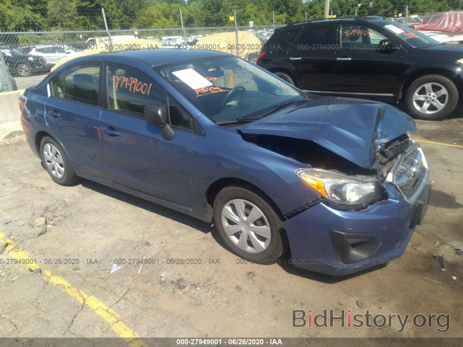 Photo JF1GJAA6XEH005791 - SUBARU IMPREZA SEDAN 2014