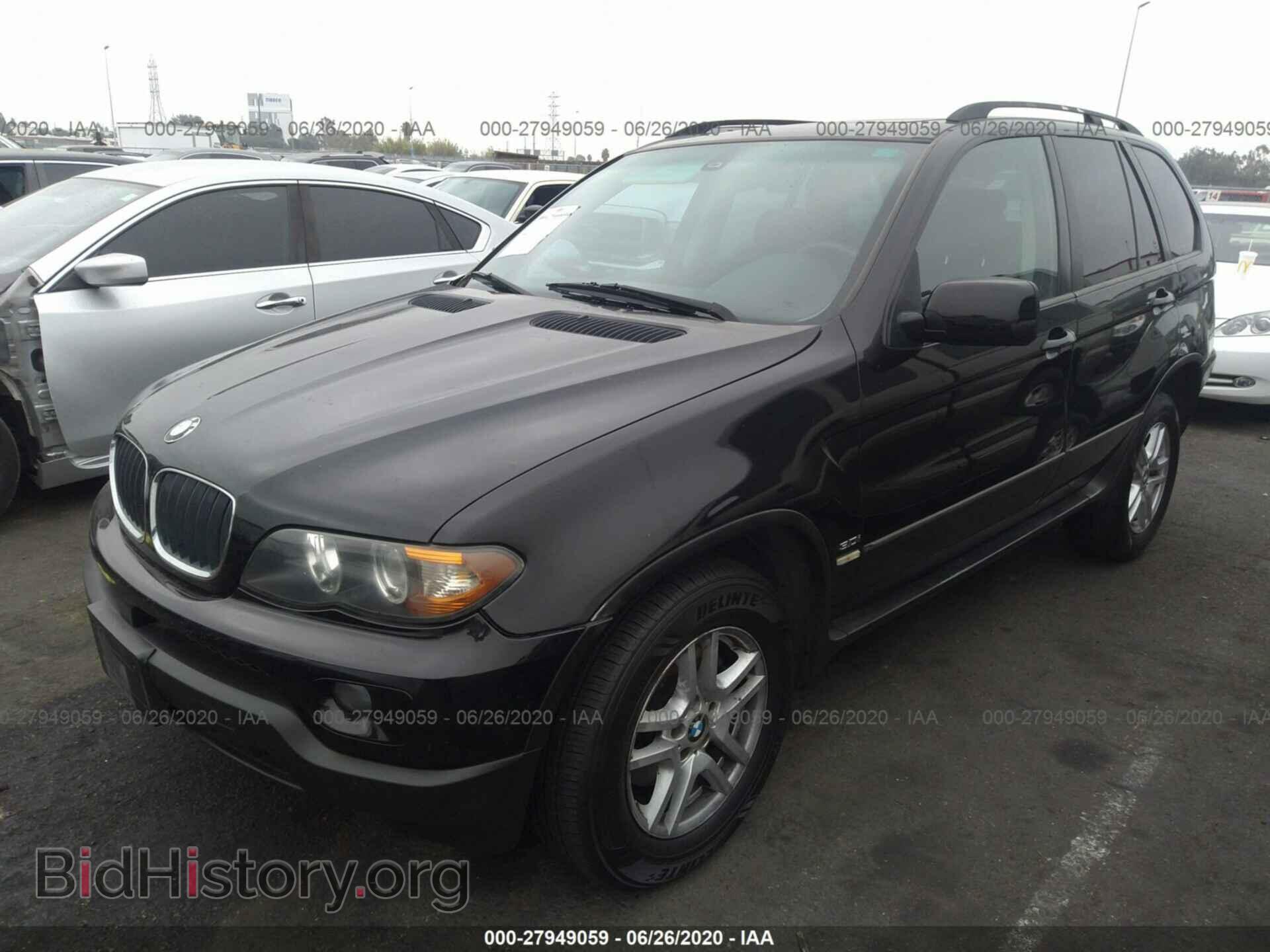 2006 BMW X5 - VIN: 5UXFA13506LY24302 - Фото 2