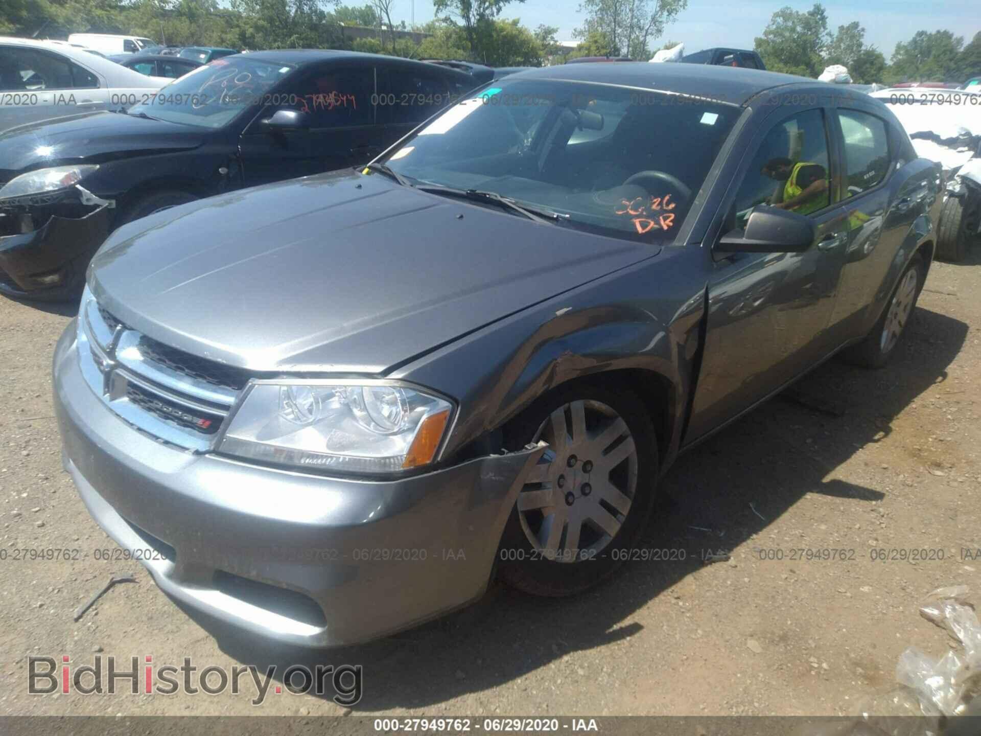 2012 DODGE AVENGER - VIN: 1C3CDZAB1CN294686 - Фото 2