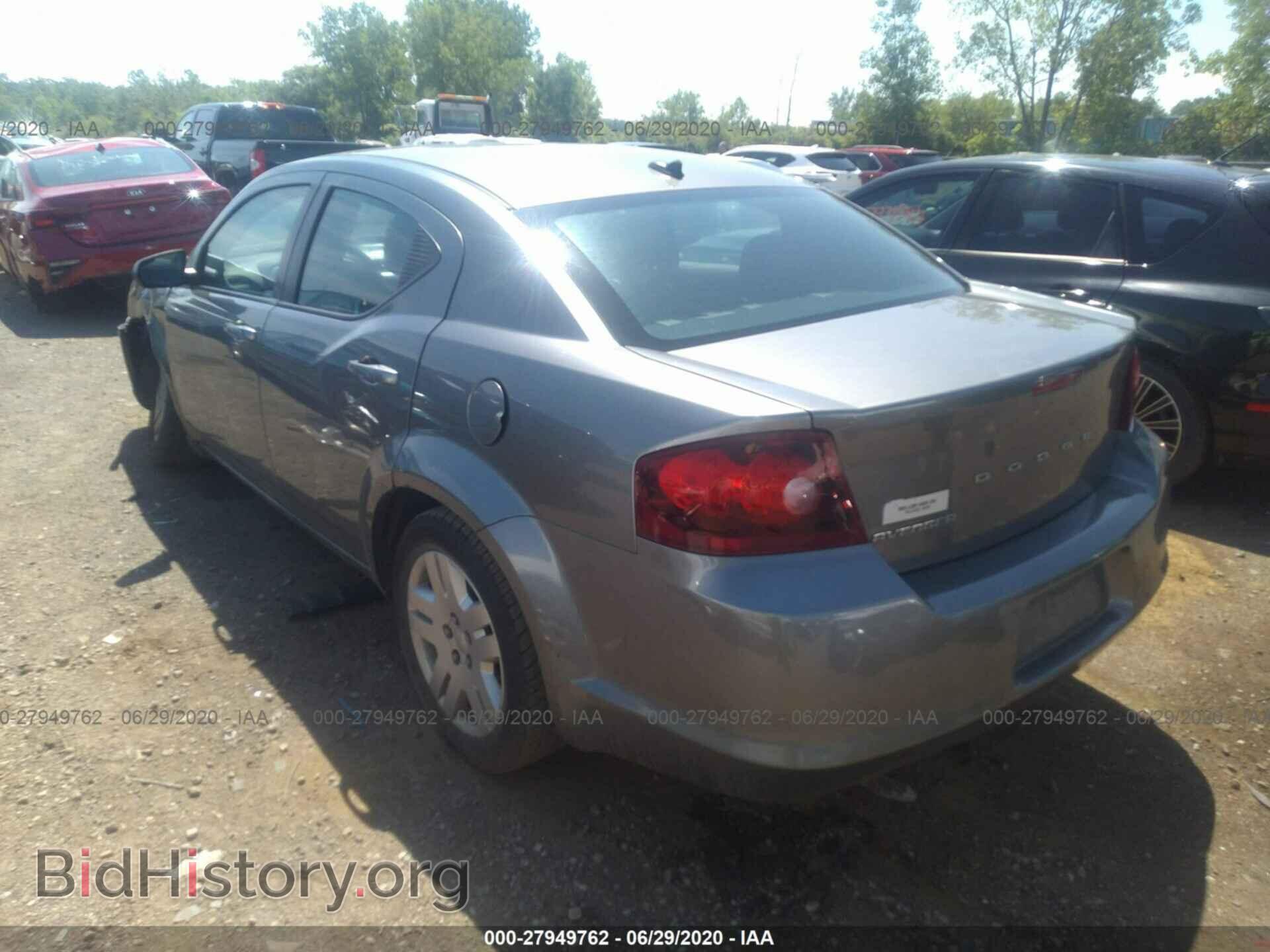 2012 DODGE AVENGER - VIN: 1C3CDZAB1CN294686 - Фото 3