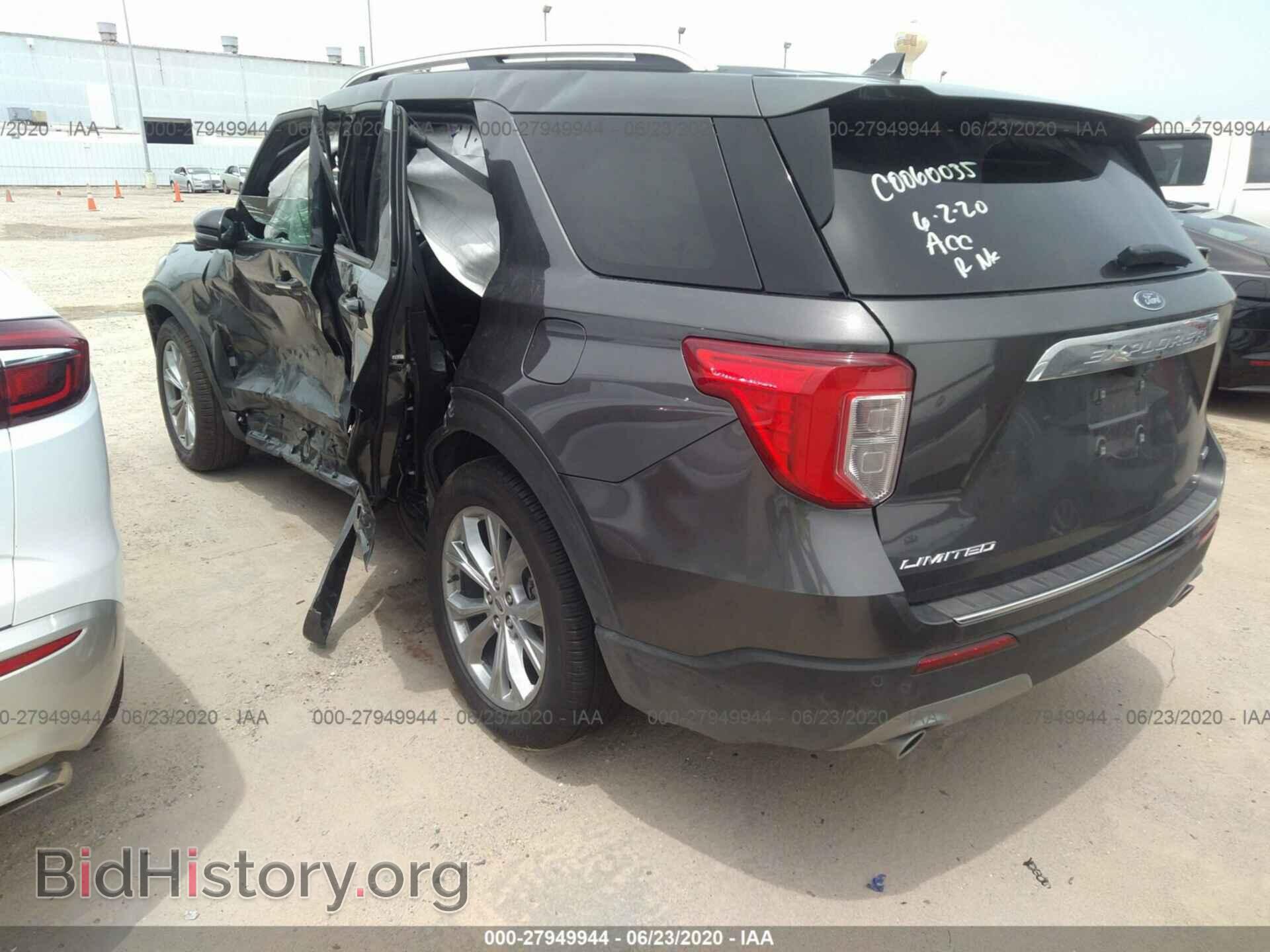 2020 FORD EXPLORER - VIN: 1FMSK7FH3LGB57084 - Фото 3