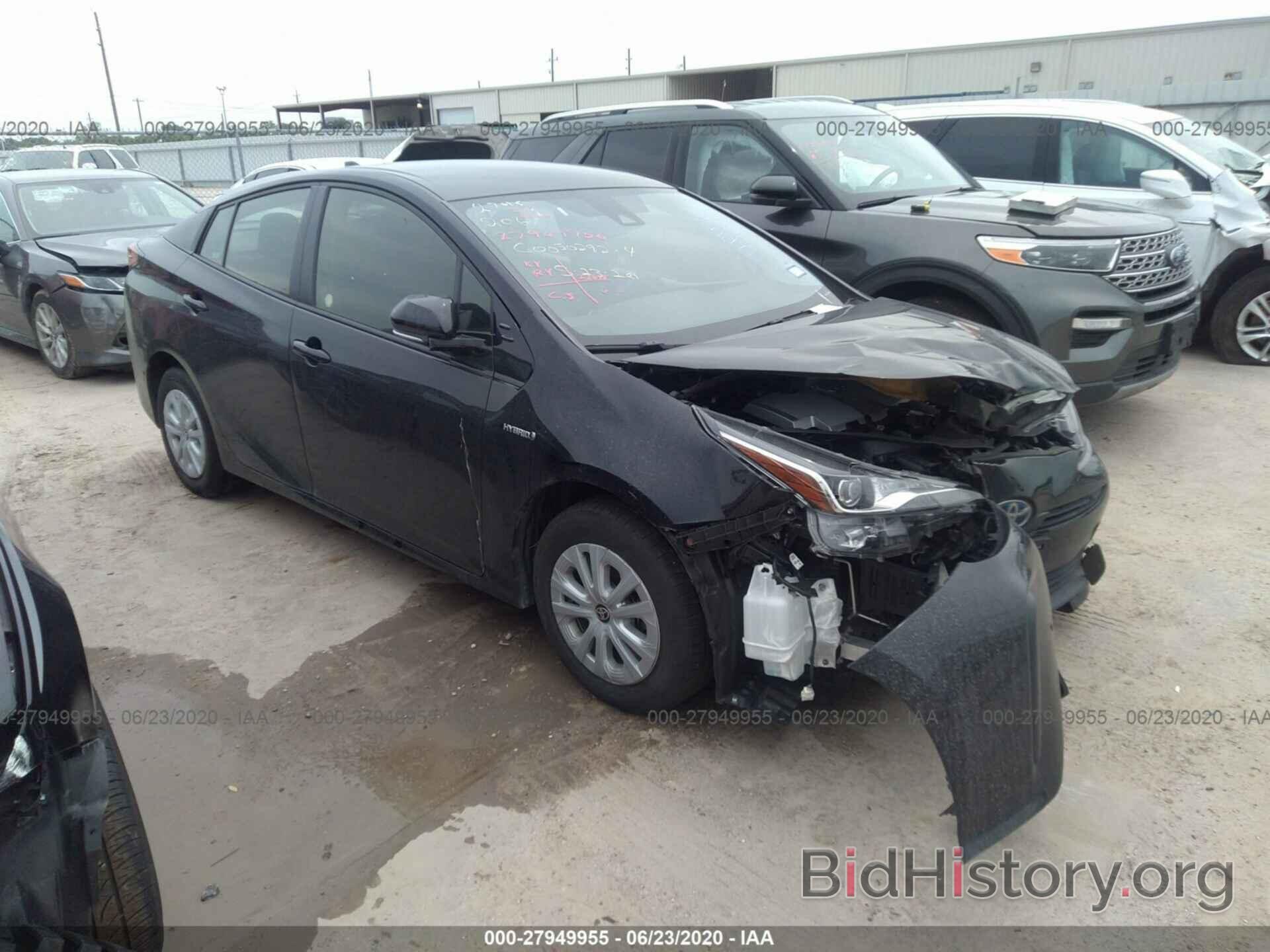 Photo JTDKARFU9K3072837 - TOYOTA PRIUS 2019