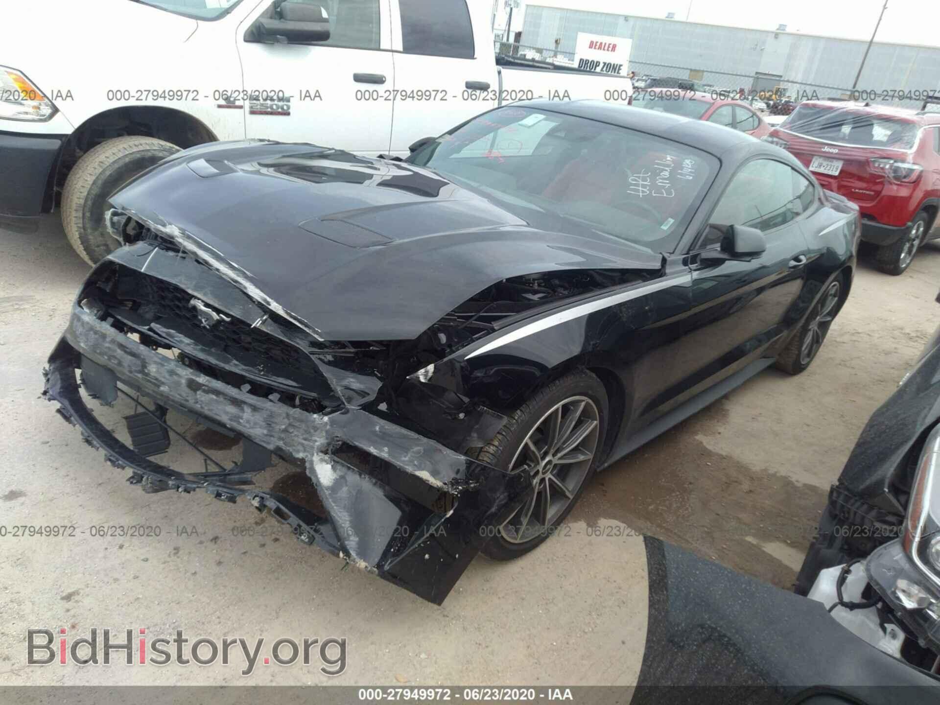 2019 FORD MUSTANG - VIN: 1FA6P8TH7K5150320 - Фото 2