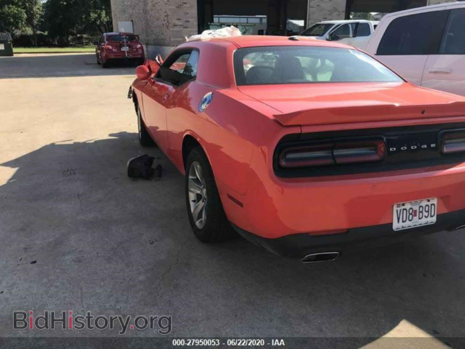 2019 DODGE CHALLENGER - VIN: 2C3CDZAG6KH723291 - Фото 2