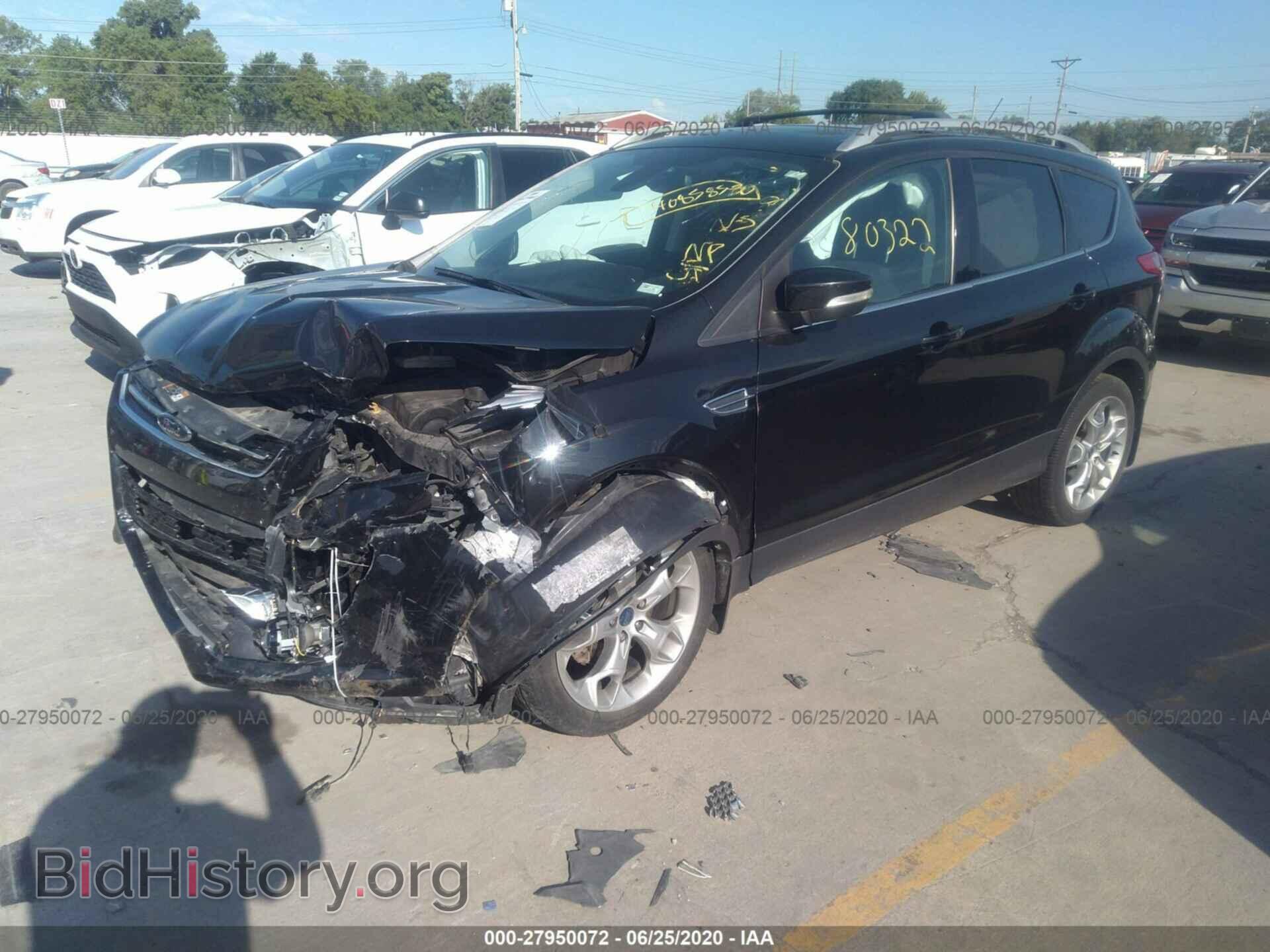 2014 FORD ESCAPE - VIN: 1FMCU9J90EUD15041 - Фото 2
