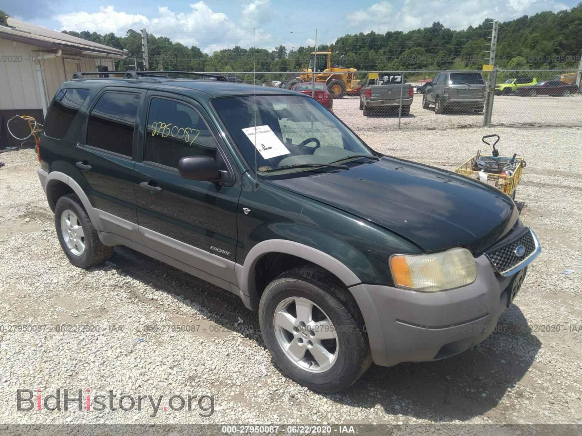 Фотография 1FMYU04162KC85414 - FORD ESCAPE 2002