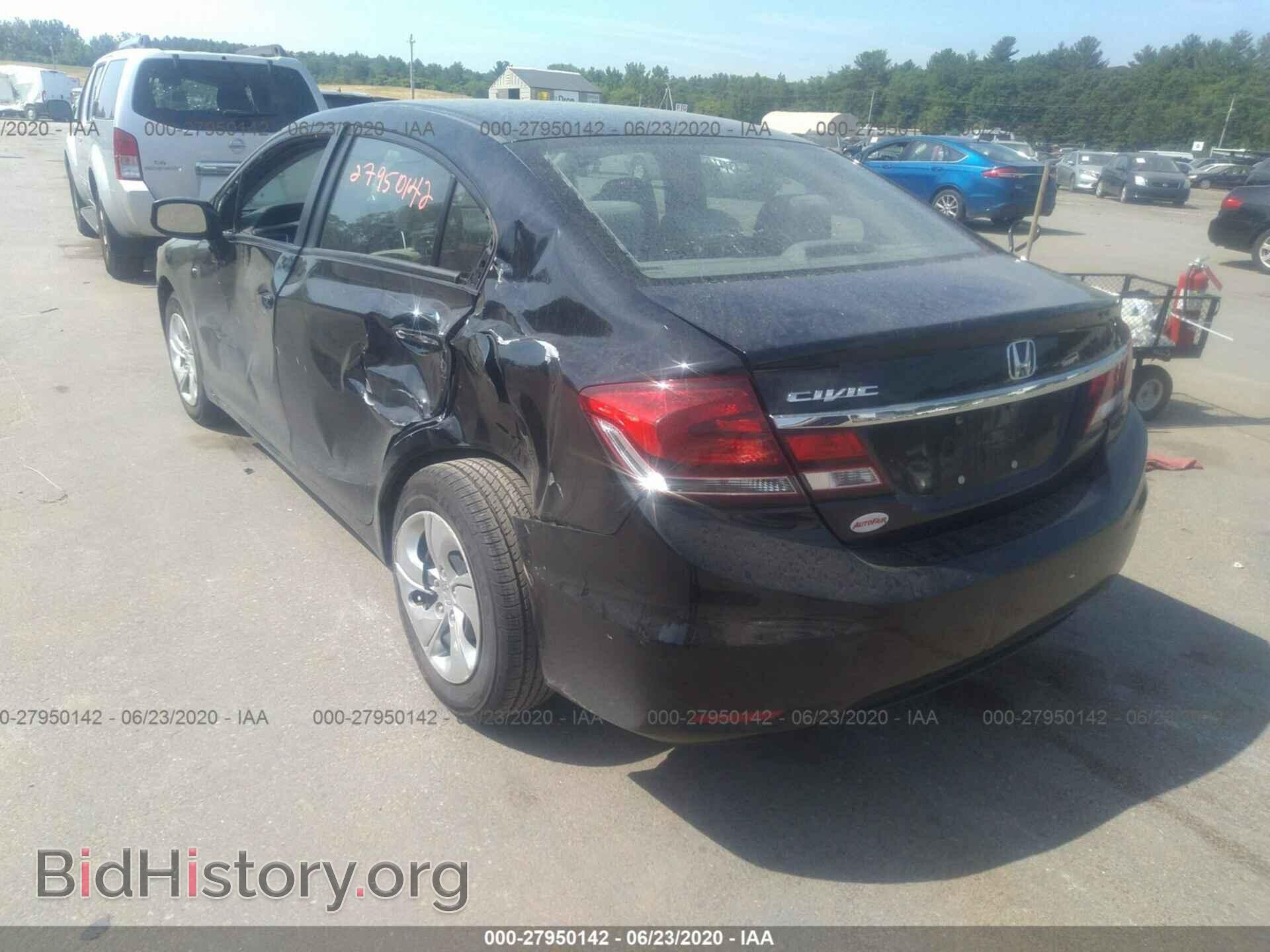 2013 HONDA CIVIC SDN - VIN: 2HGFB2F59DH564719 - Фото 3