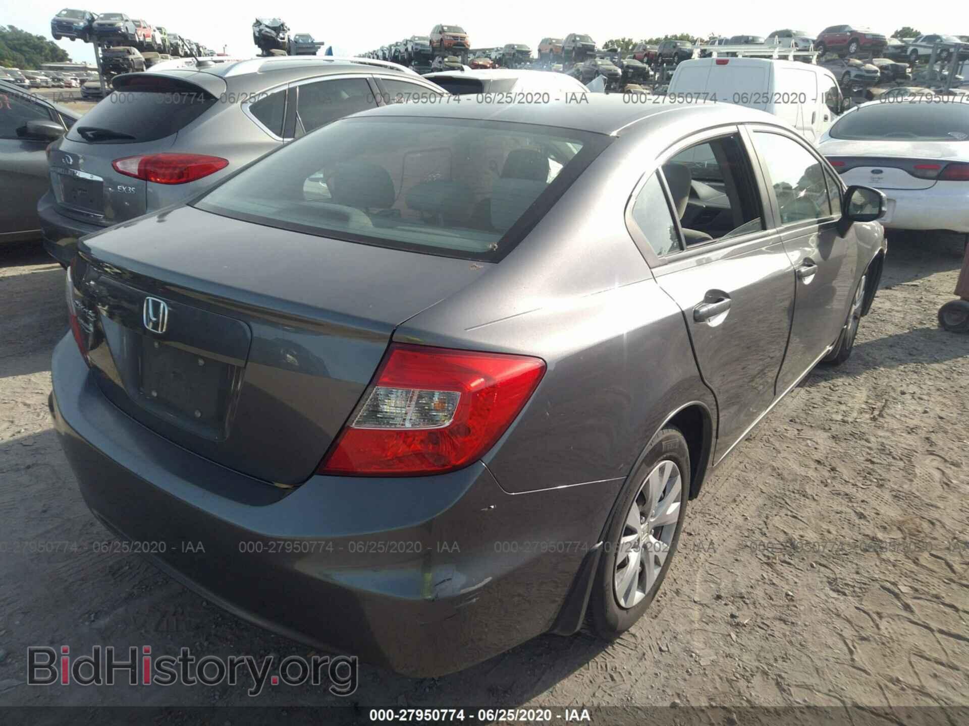 2012 HONDA CIVIC SDN - VIN: 19XFB2F53CE042984 - Фото 4