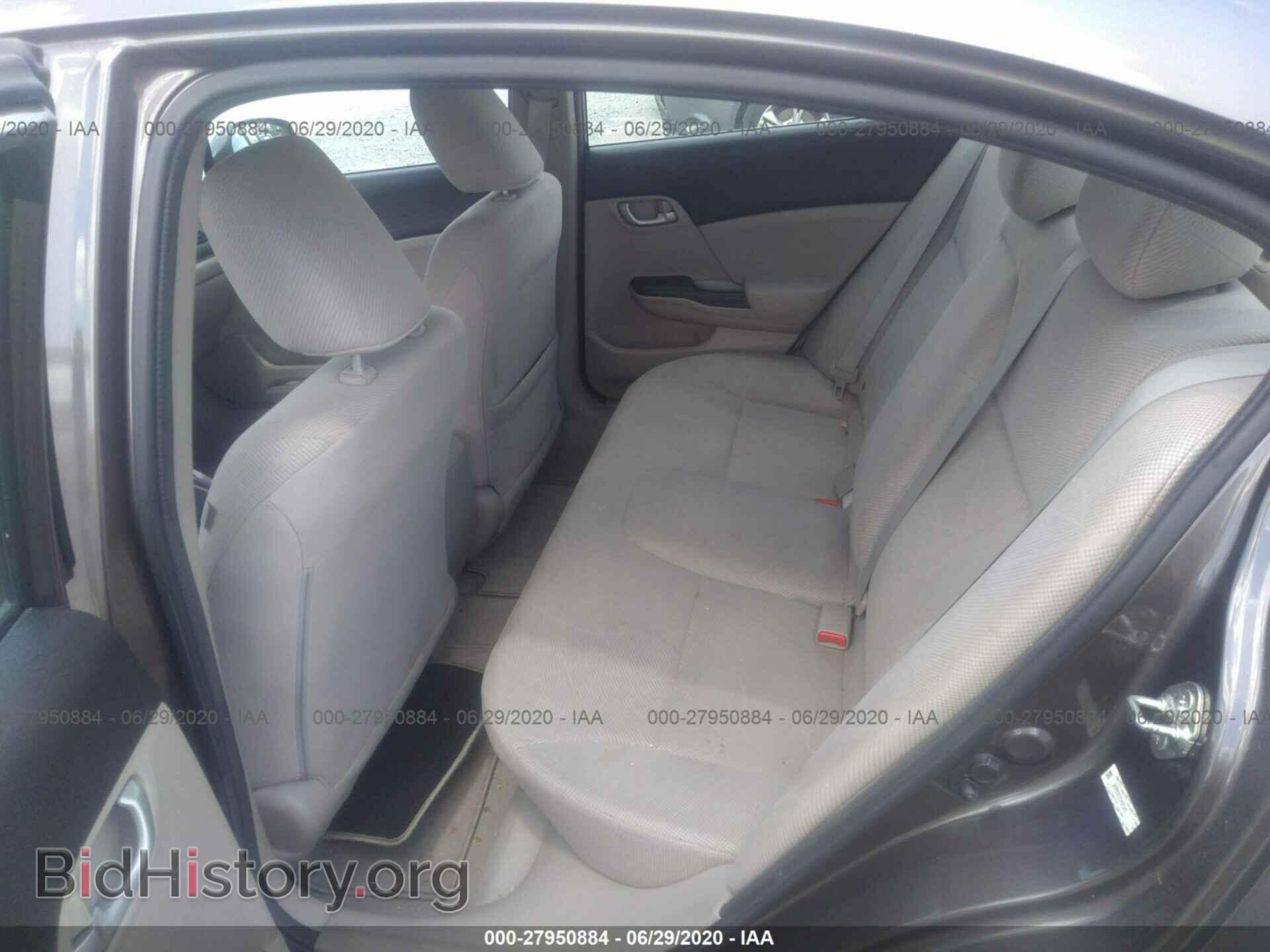 2012 HONDA CIVIC SDN - VIN: 2HGFB2F57CH581243 - Фото 8