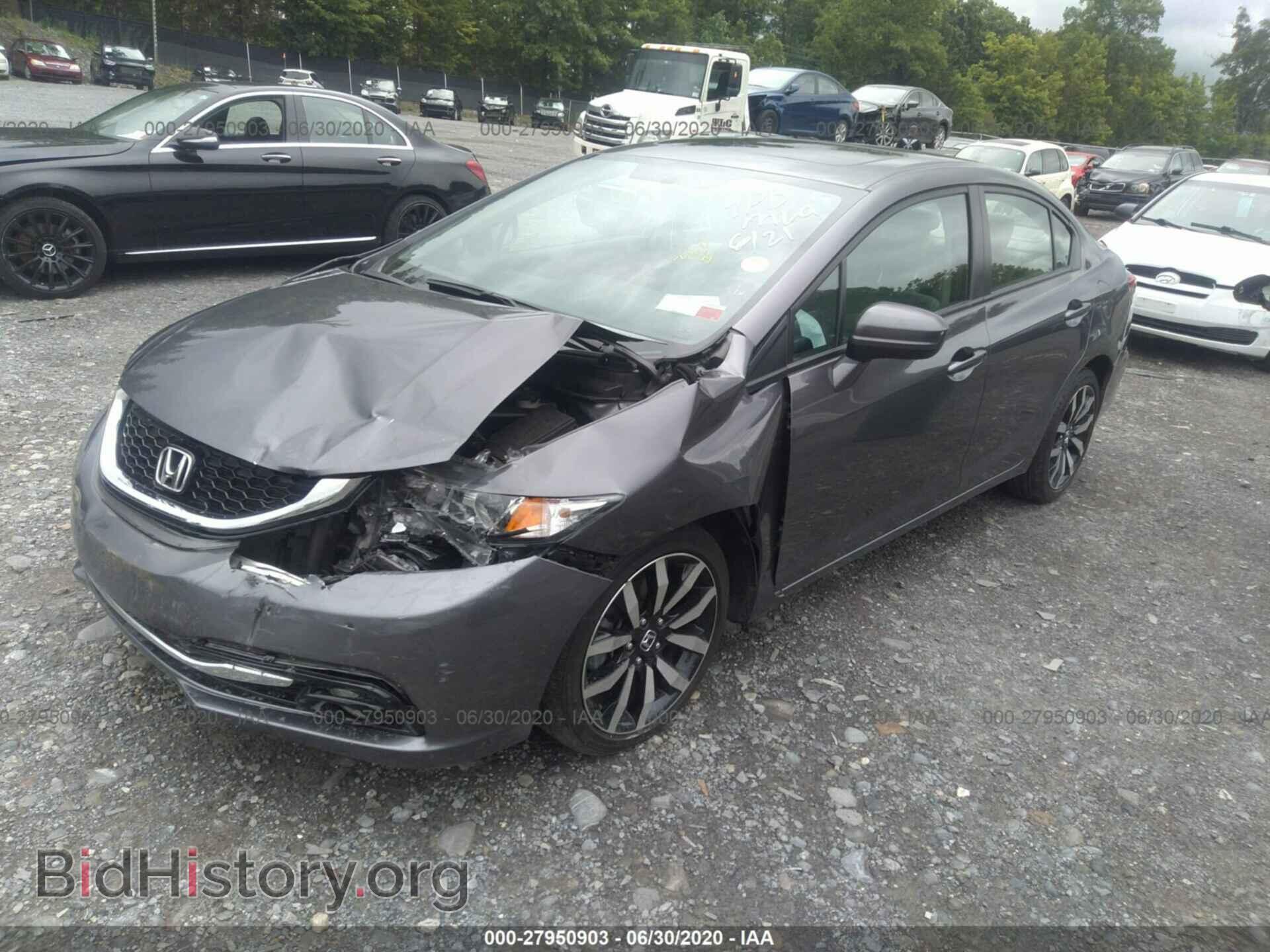2014 HONDA CIVIC - VIN: 19XFB2F94EE268828 - Фото 2